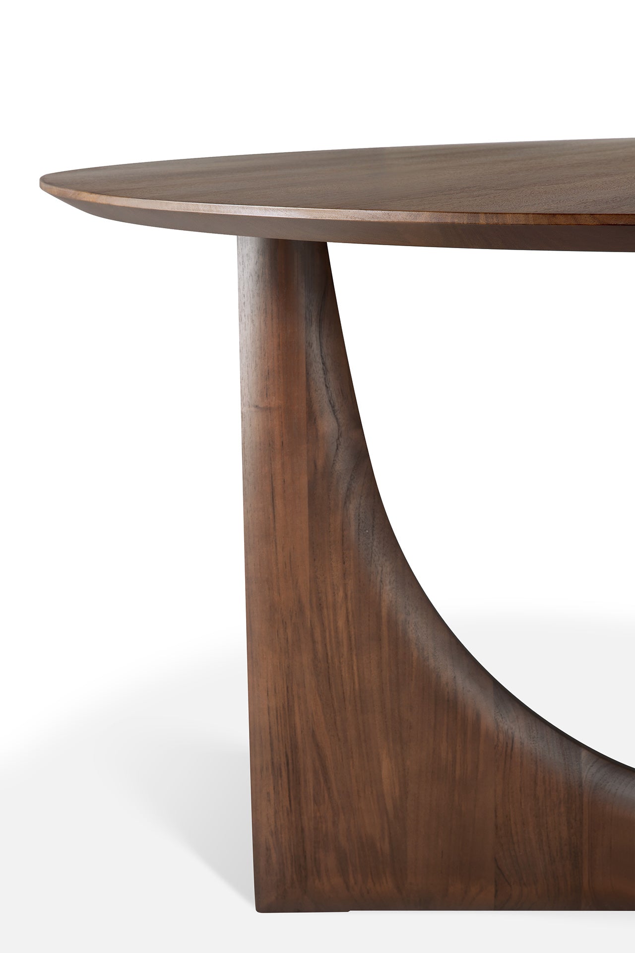 Ethnicraft Geometric Round Dining Table