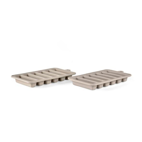 Bitz Ice Cube Tray 2pcs Grey