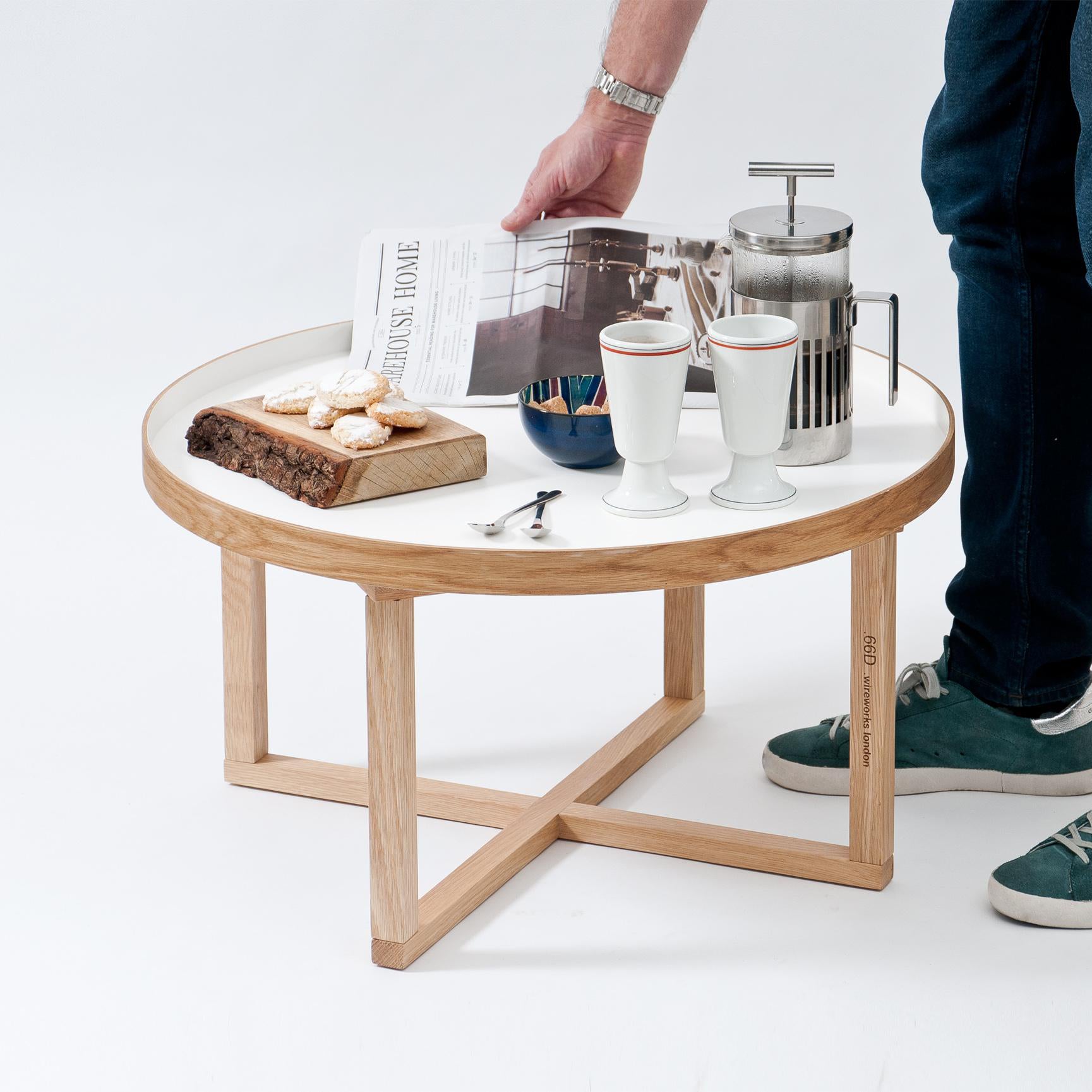 Wireworks 66D Round Coffee Table