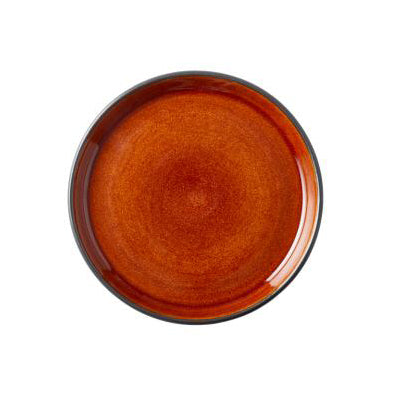 Bitz Gastro Small Plate Black/Amber 17cm