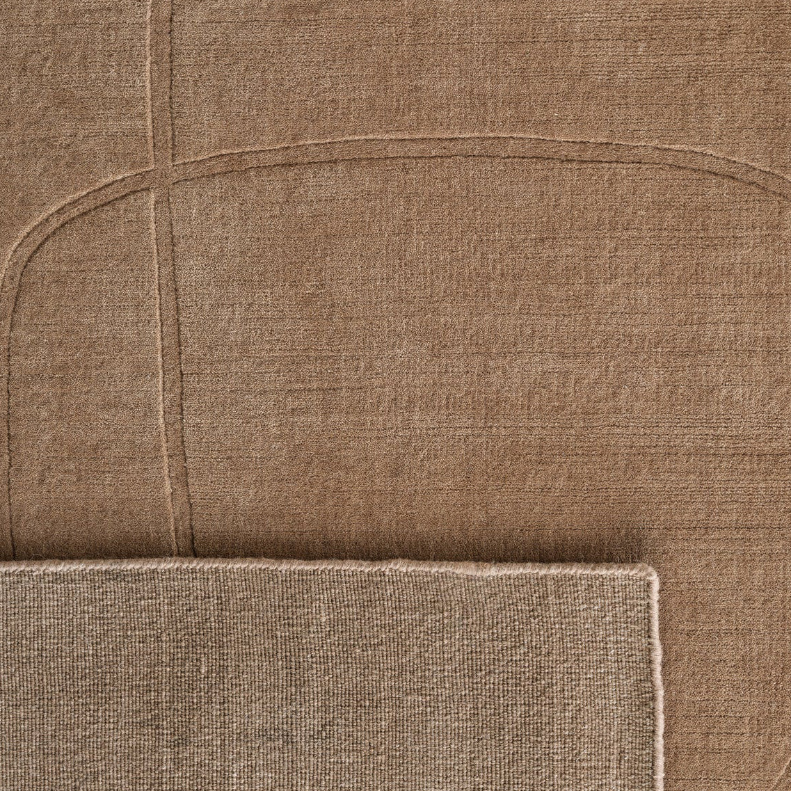 Linie Design Cursive Expanse Amber Rug