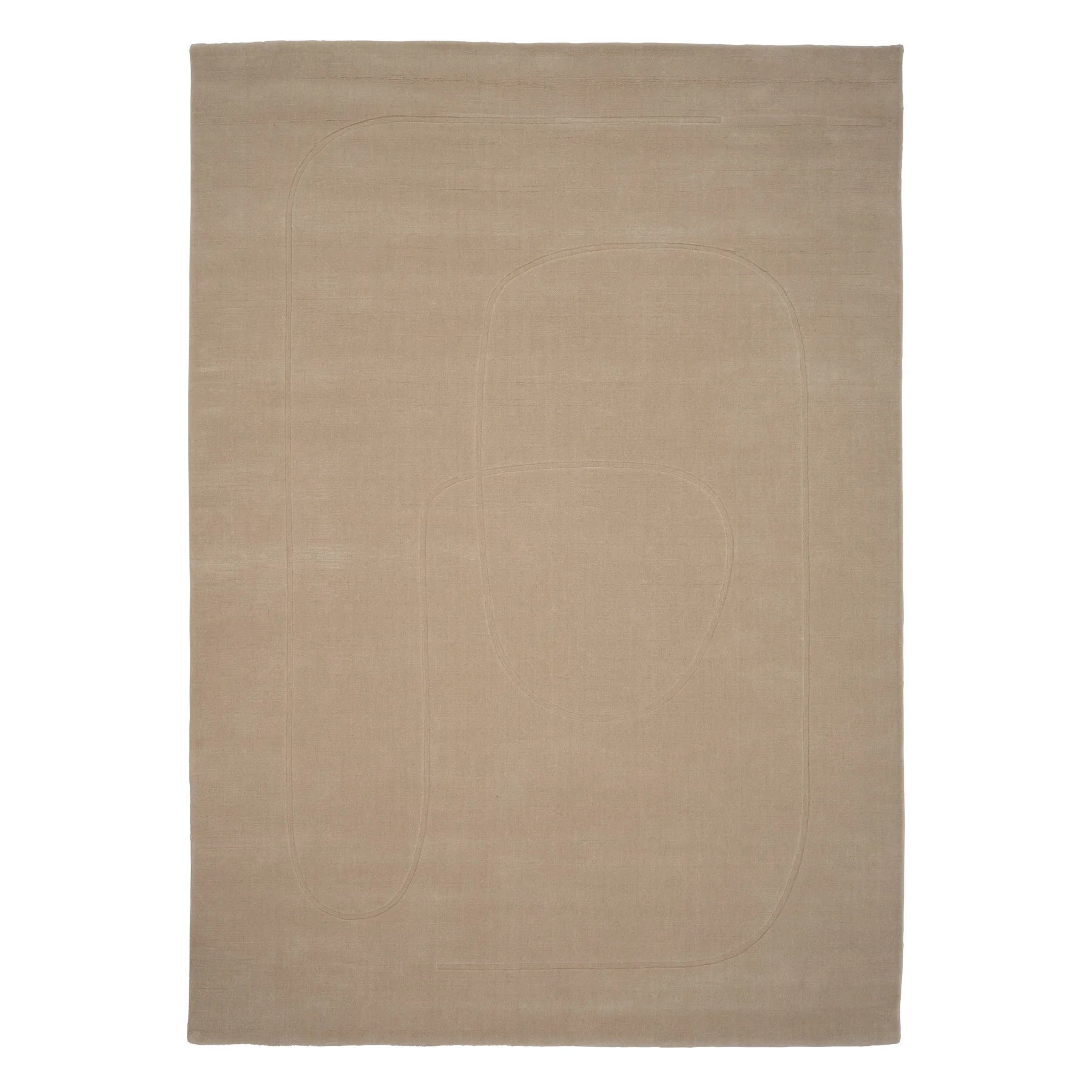 Linie Design Cursive Expanse Beige Rug