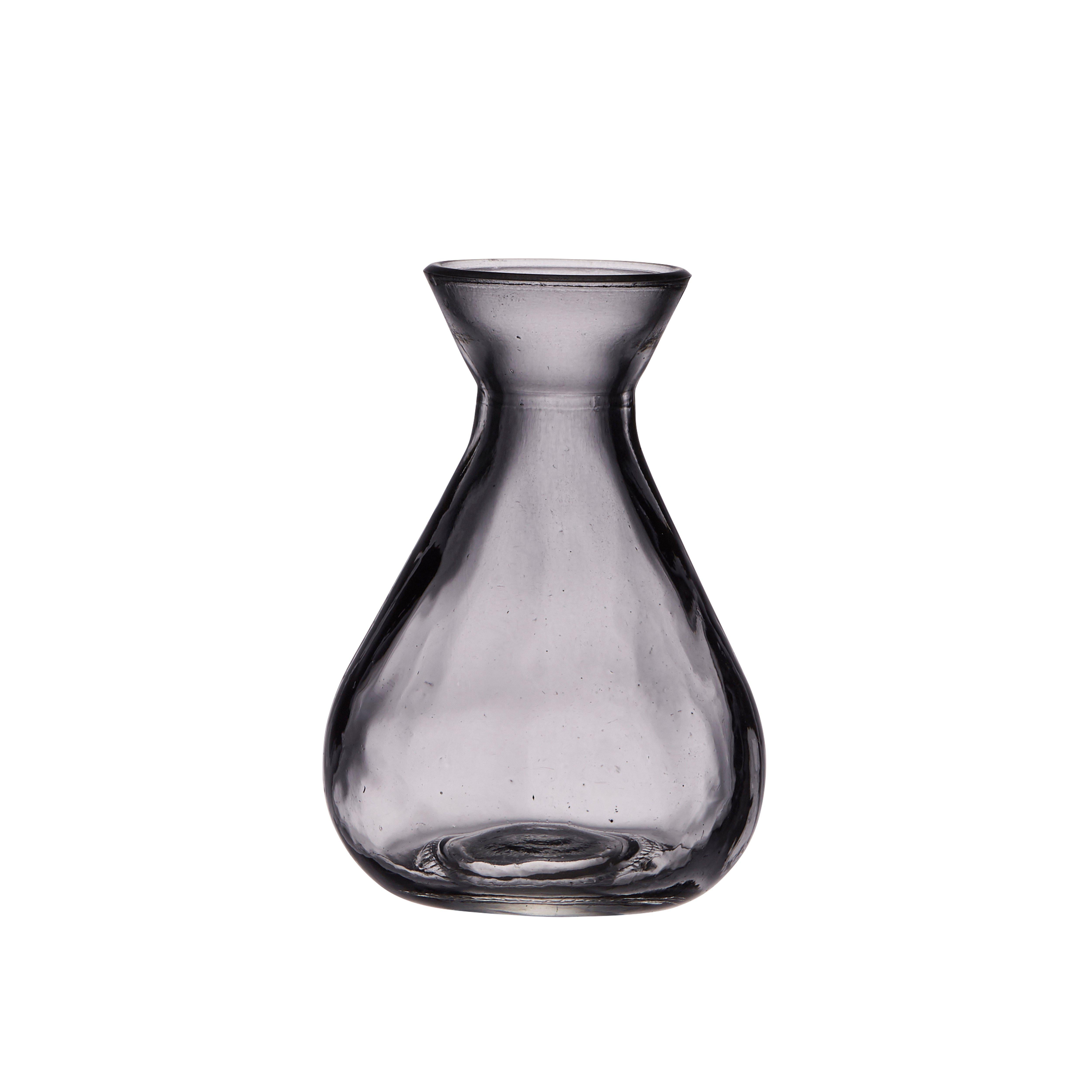 Wikholm Drop Mini Vases Smoke Mix