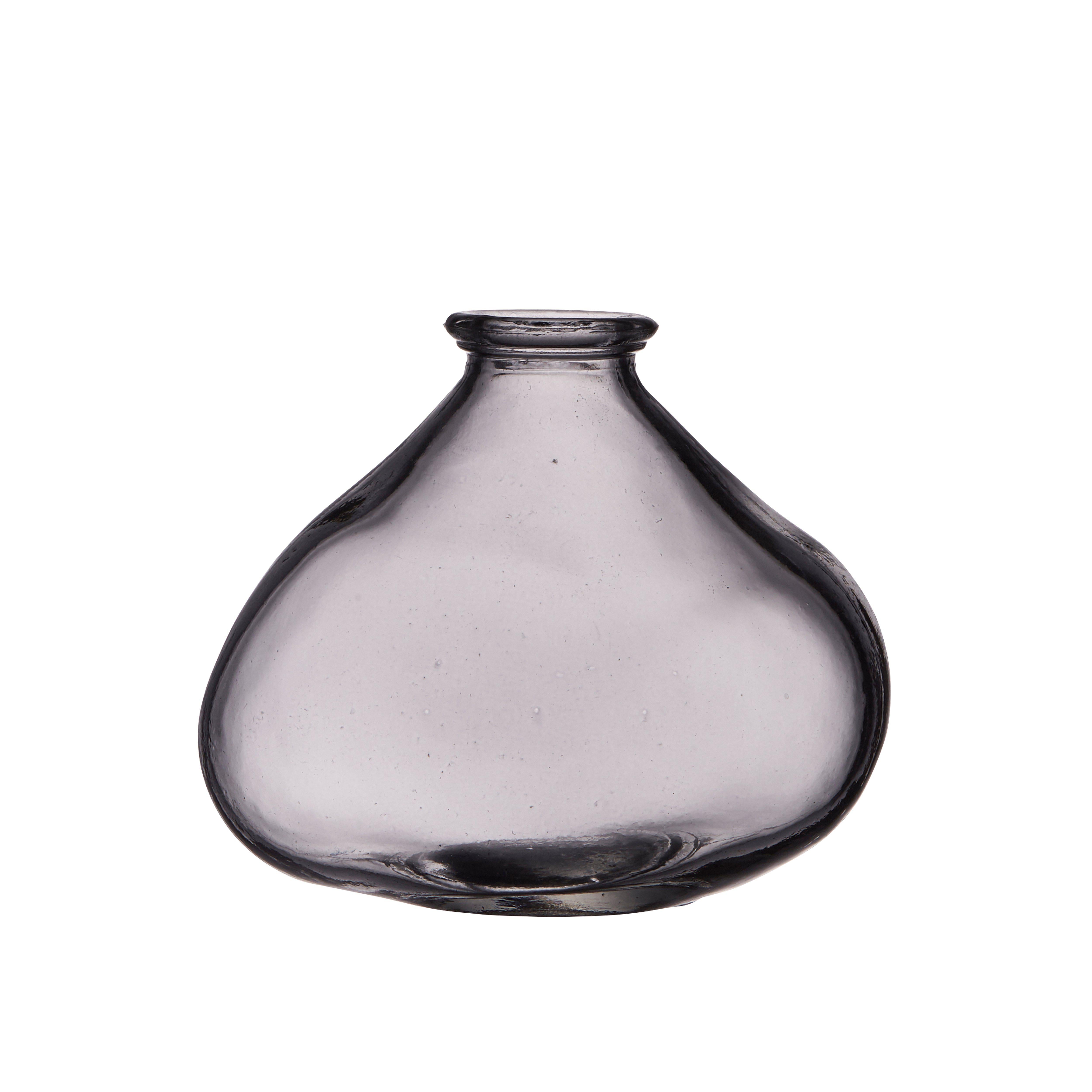 Wikholm Drop Mini Vases Smoke Mix
