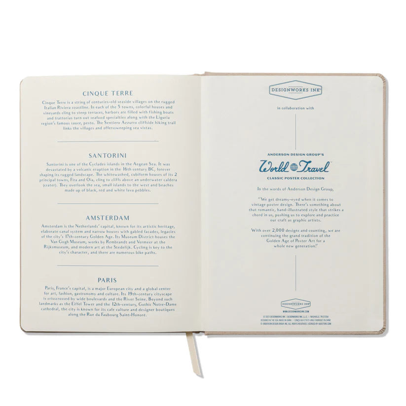 Designworks Travel Journal & Planner