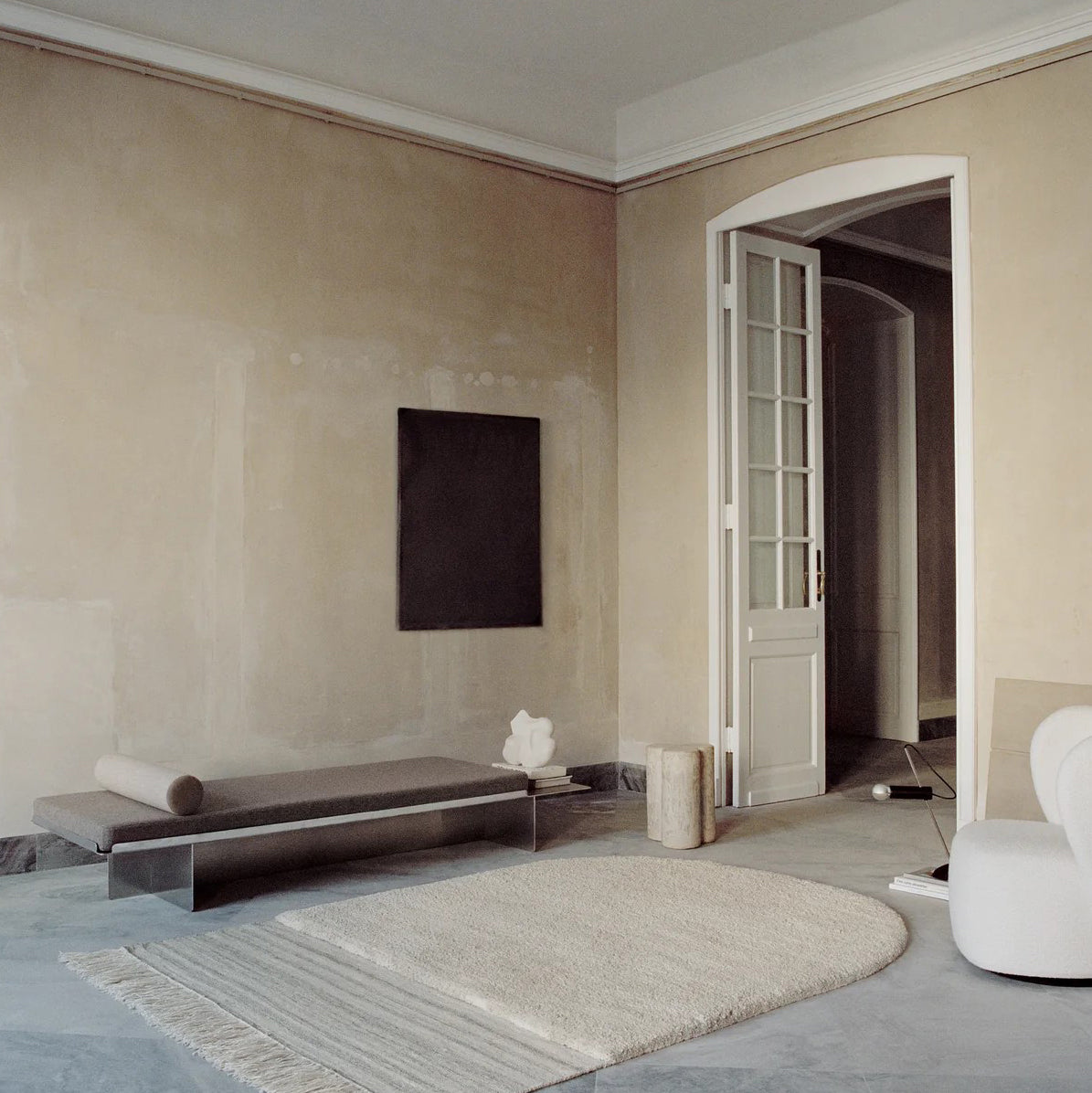 Linie Design Eternal Eye Natural Rug