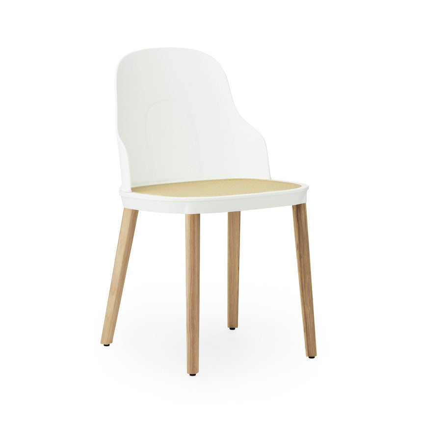 Normann Copenhagen Allez Wicker Seat Oak Chair