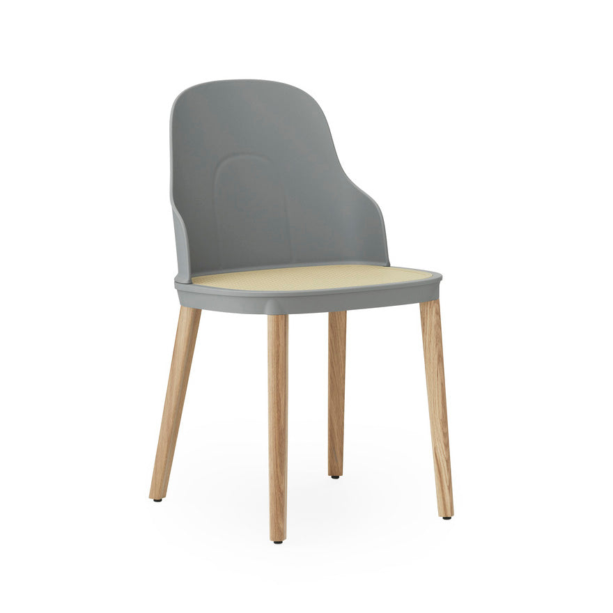 Normann Copenhagen Allez Wicker Seat Oak Chair