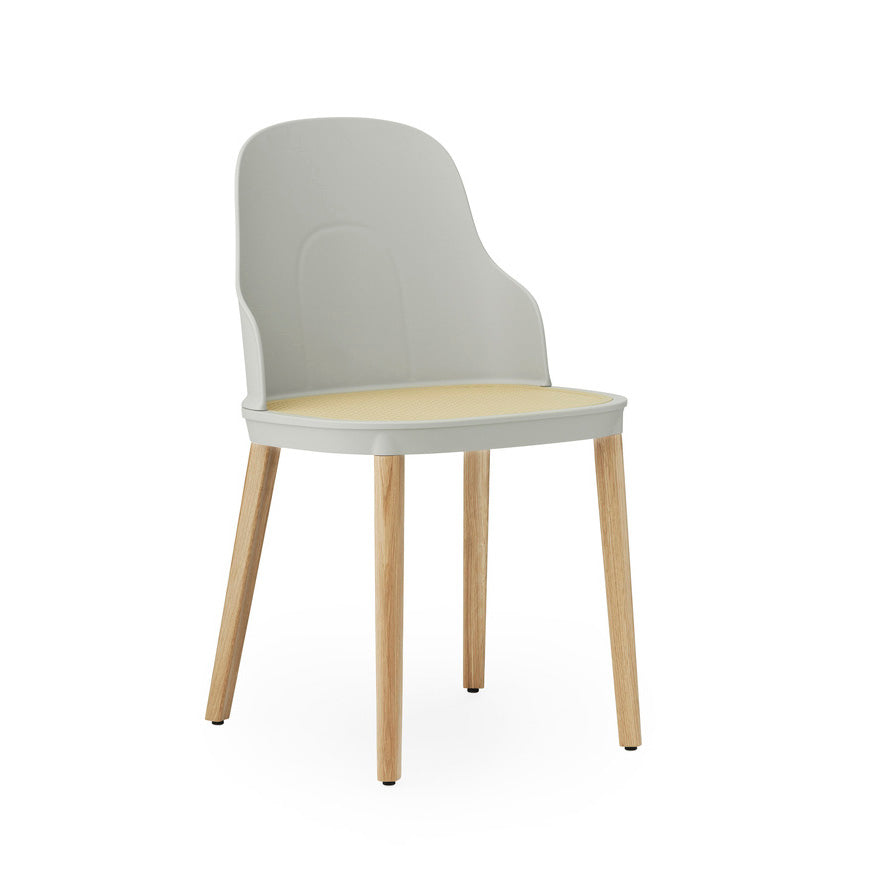 Normann Copenhagen Allez Wicker Seat Oak Chair