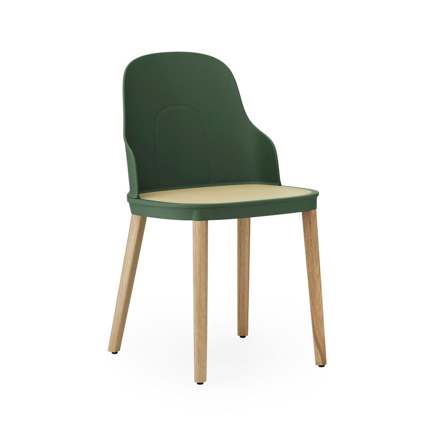 Normann Copenhagen Allez Wicker Seat Oak Chair