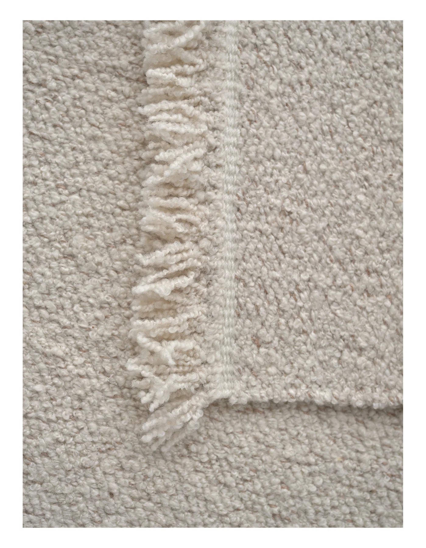 Linie Design White Peaceful Parity Rug
