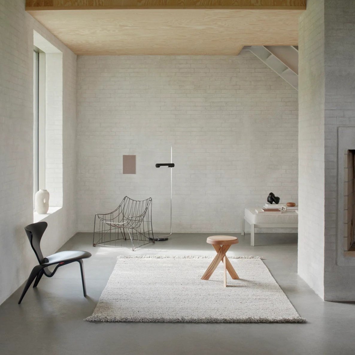 Linie Design Grey Peaceful Parity Rug Success