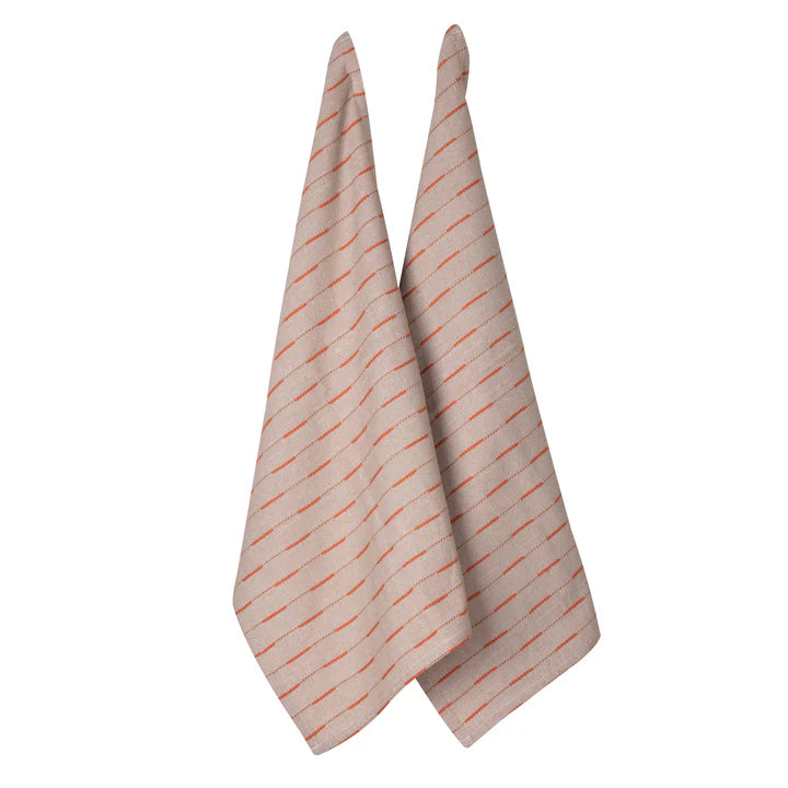 Ladelle Eco Recycled Dash Kitchen Towel- Set of 2