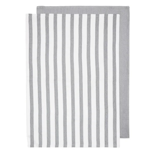 Ladelle Raya Cotton Bamboo Kitchen Towel 2 Pack