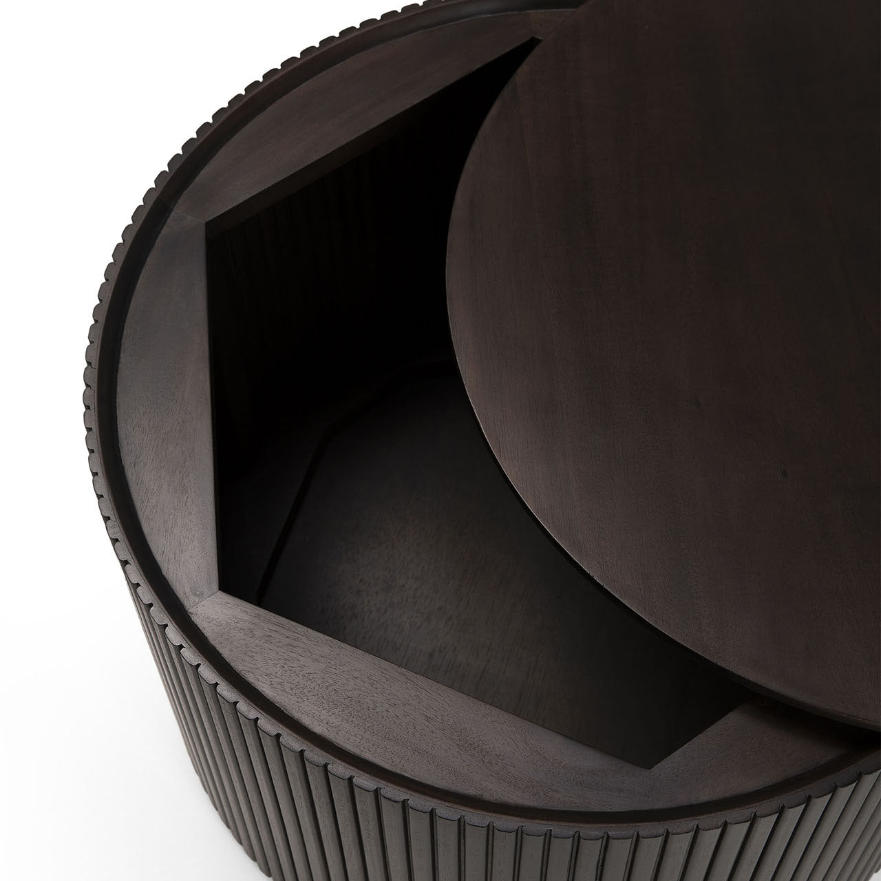 Ethnicraft Roller Max Round Side Table