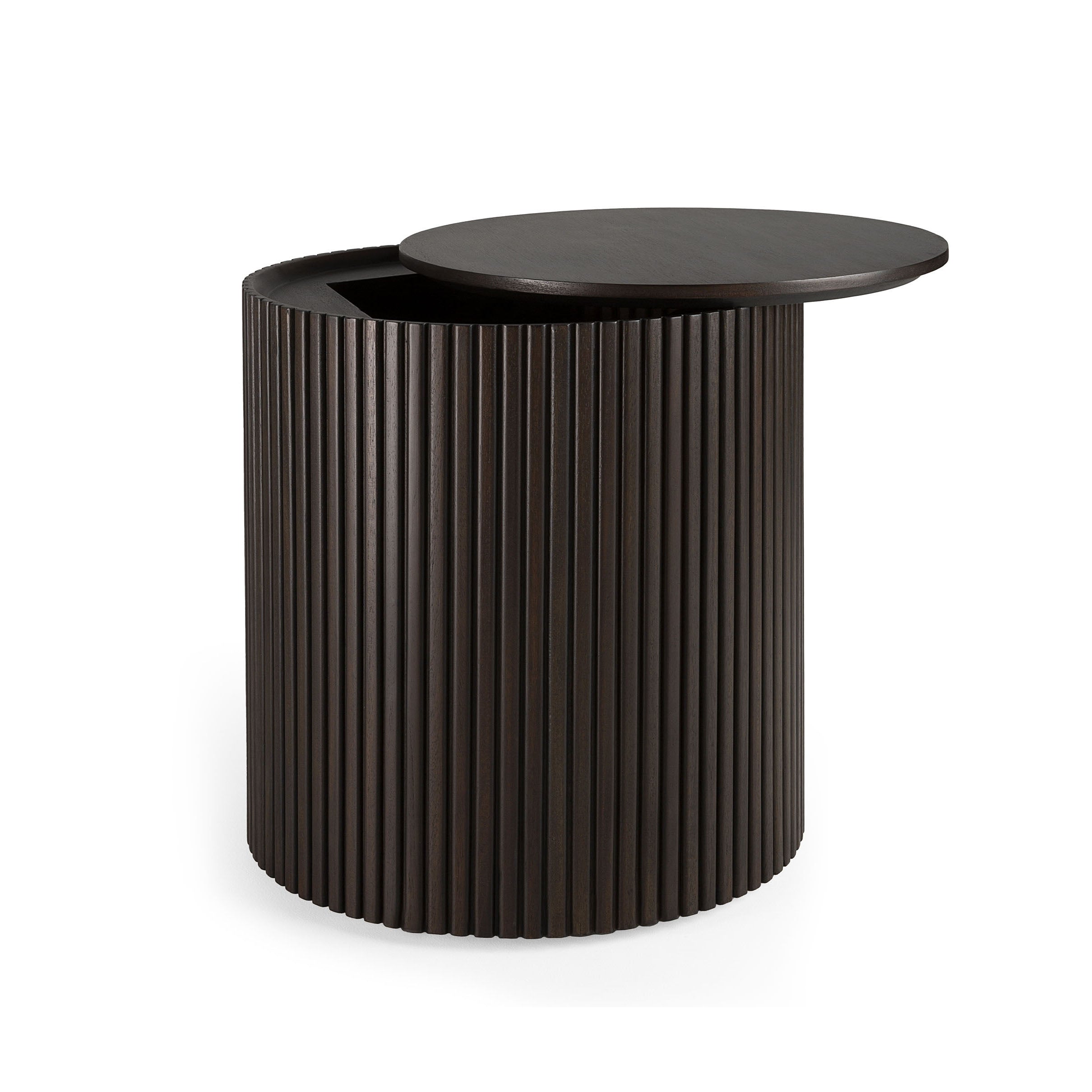 Ethnicraft Roller Max Round Side Table