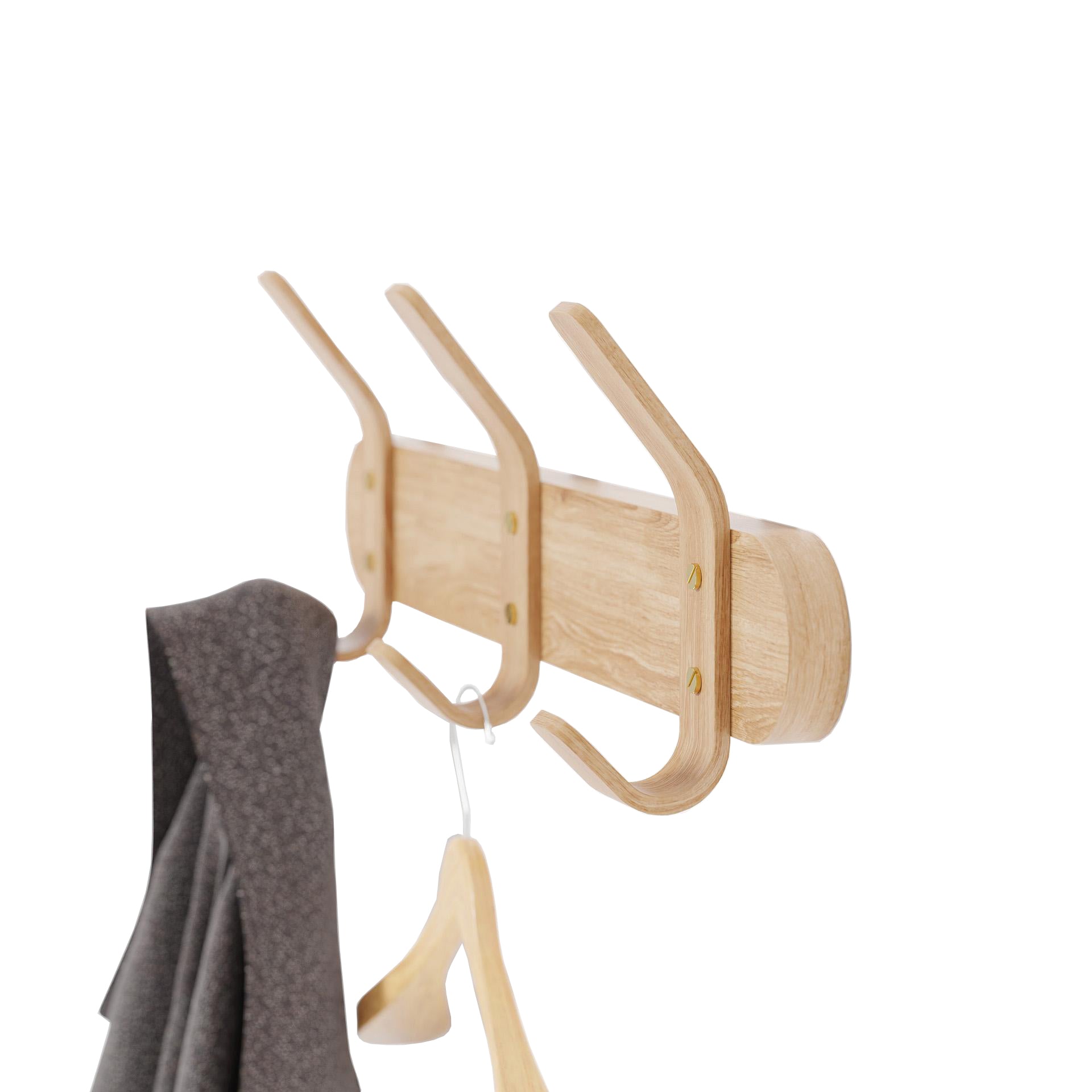 Wireworks Left 3 Hooks Rail
