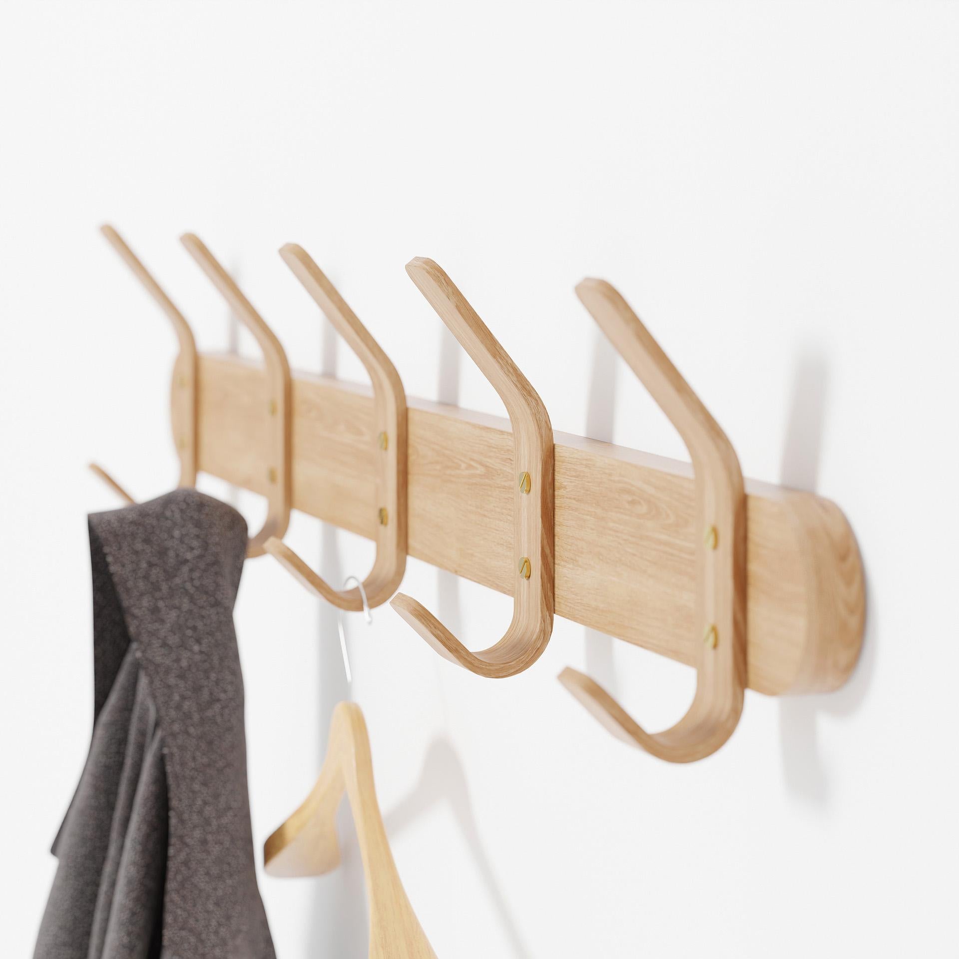 Wireworks Left 5 Hooks Rail