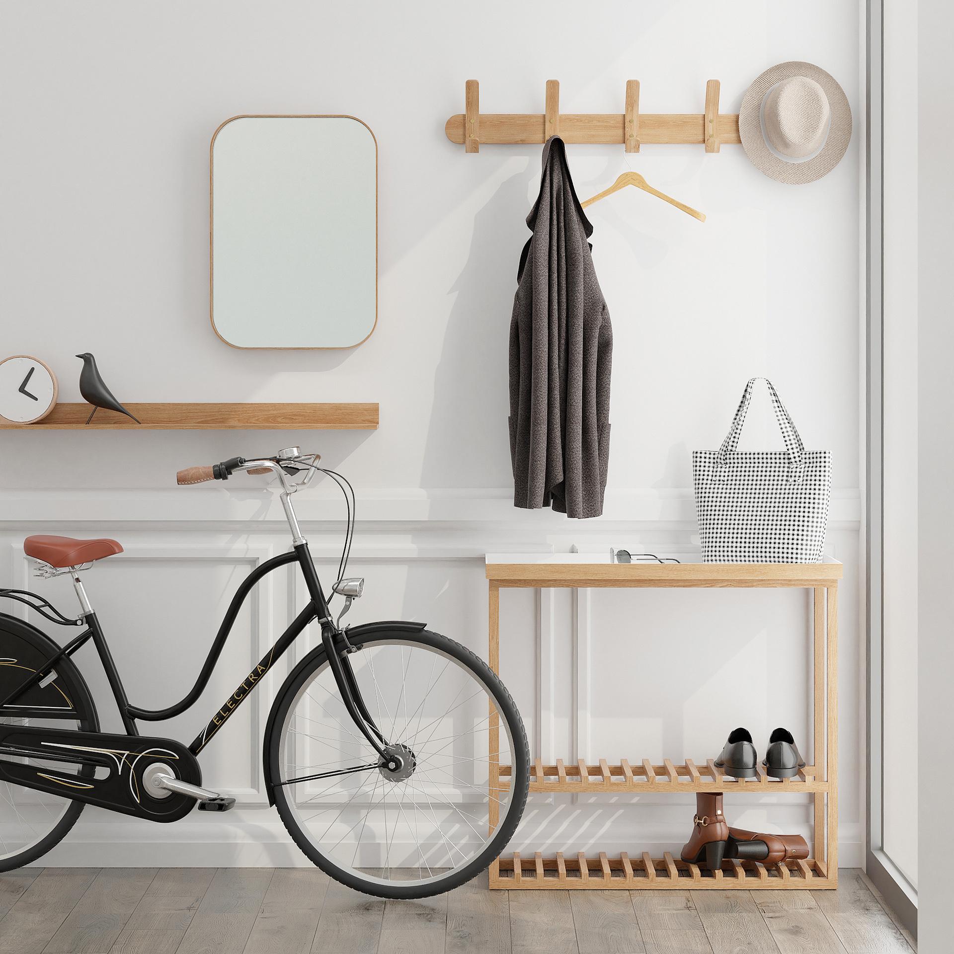 Wireworks Left 5 Hooks Rail