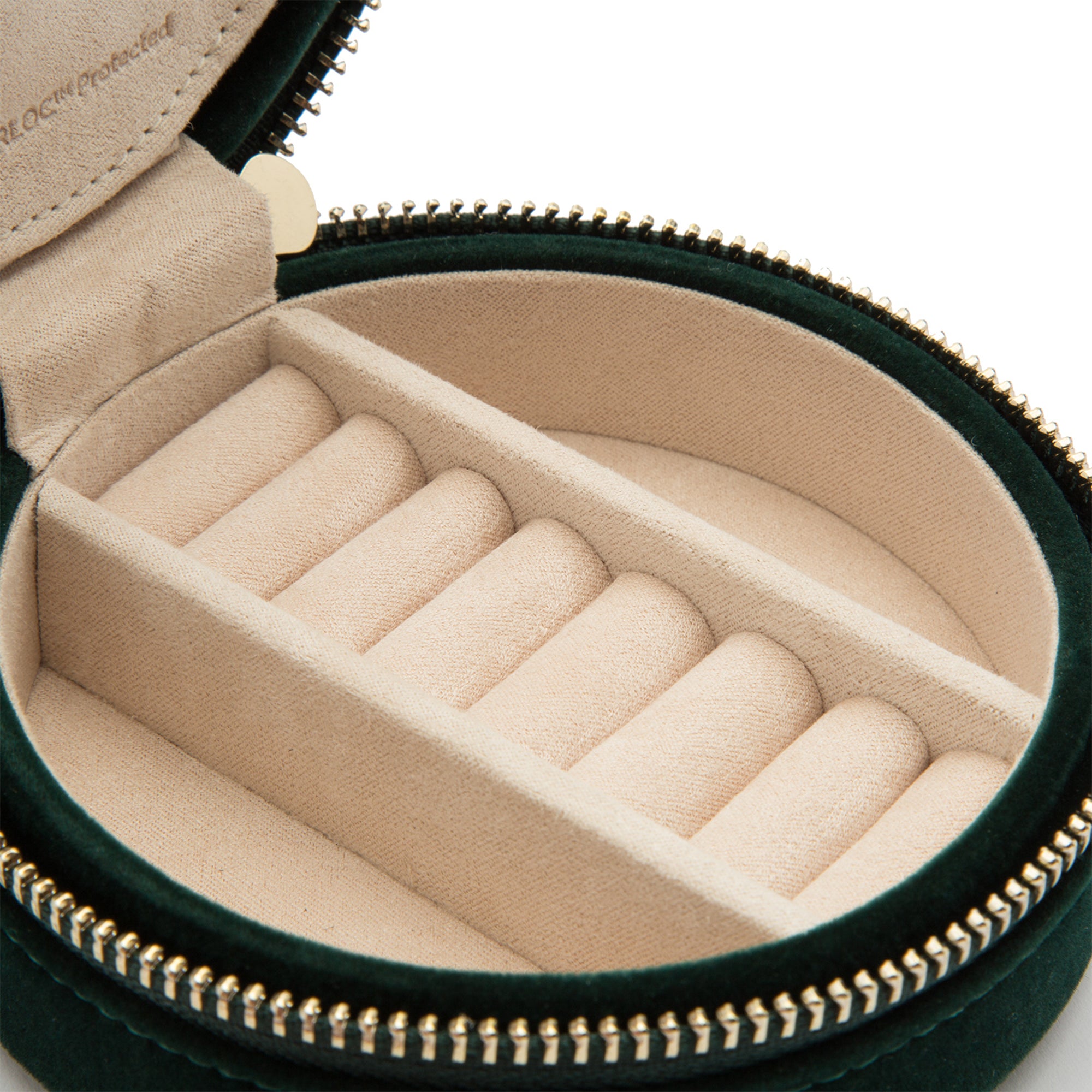 Wolf 1834 Zoe Travel Round Jewellery Case