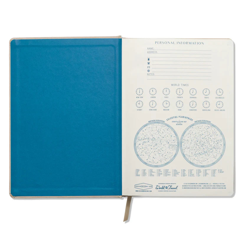 Designworks Travel Journal & Planner