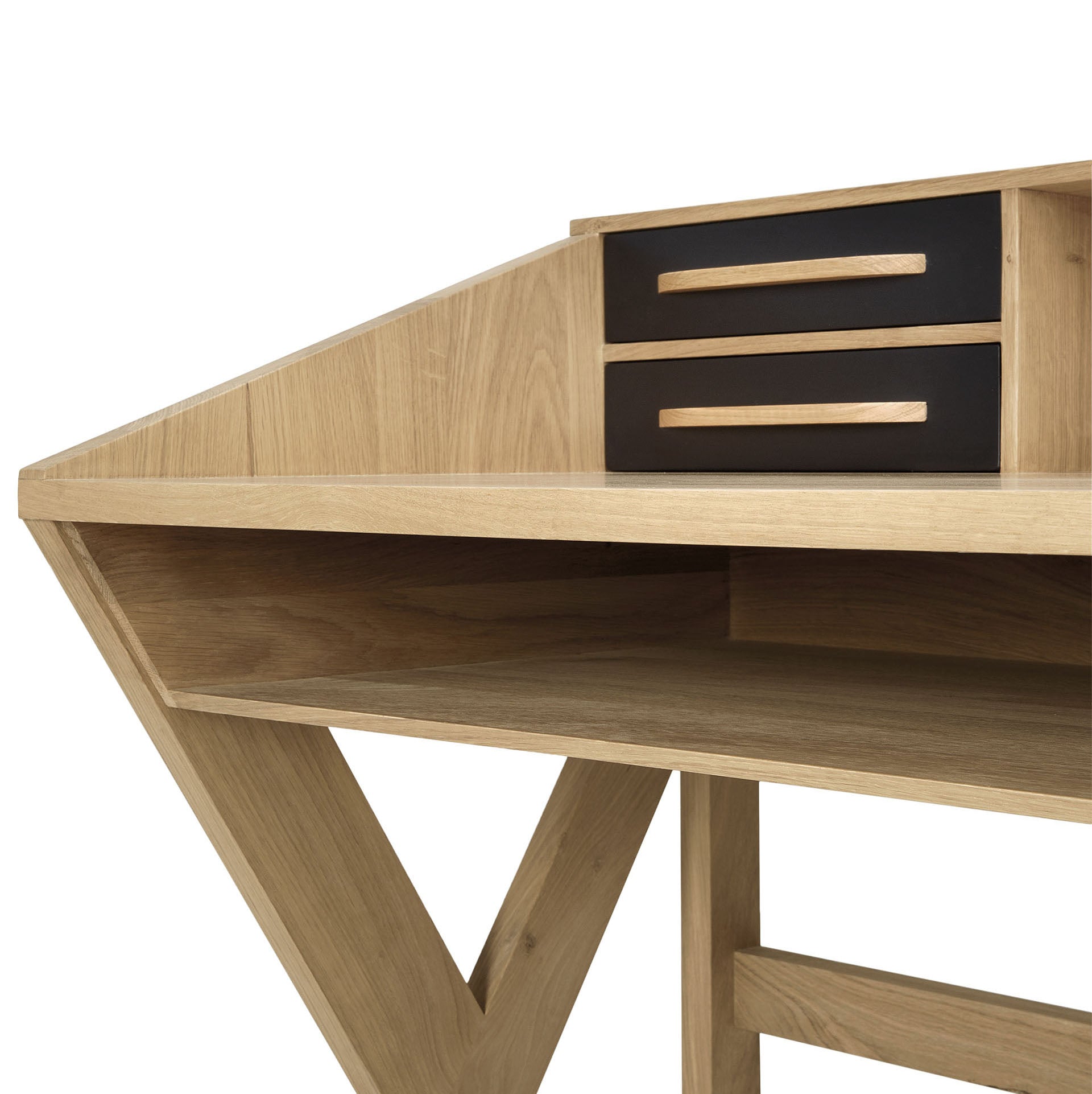 Ethnicraft Origami Oak Desk