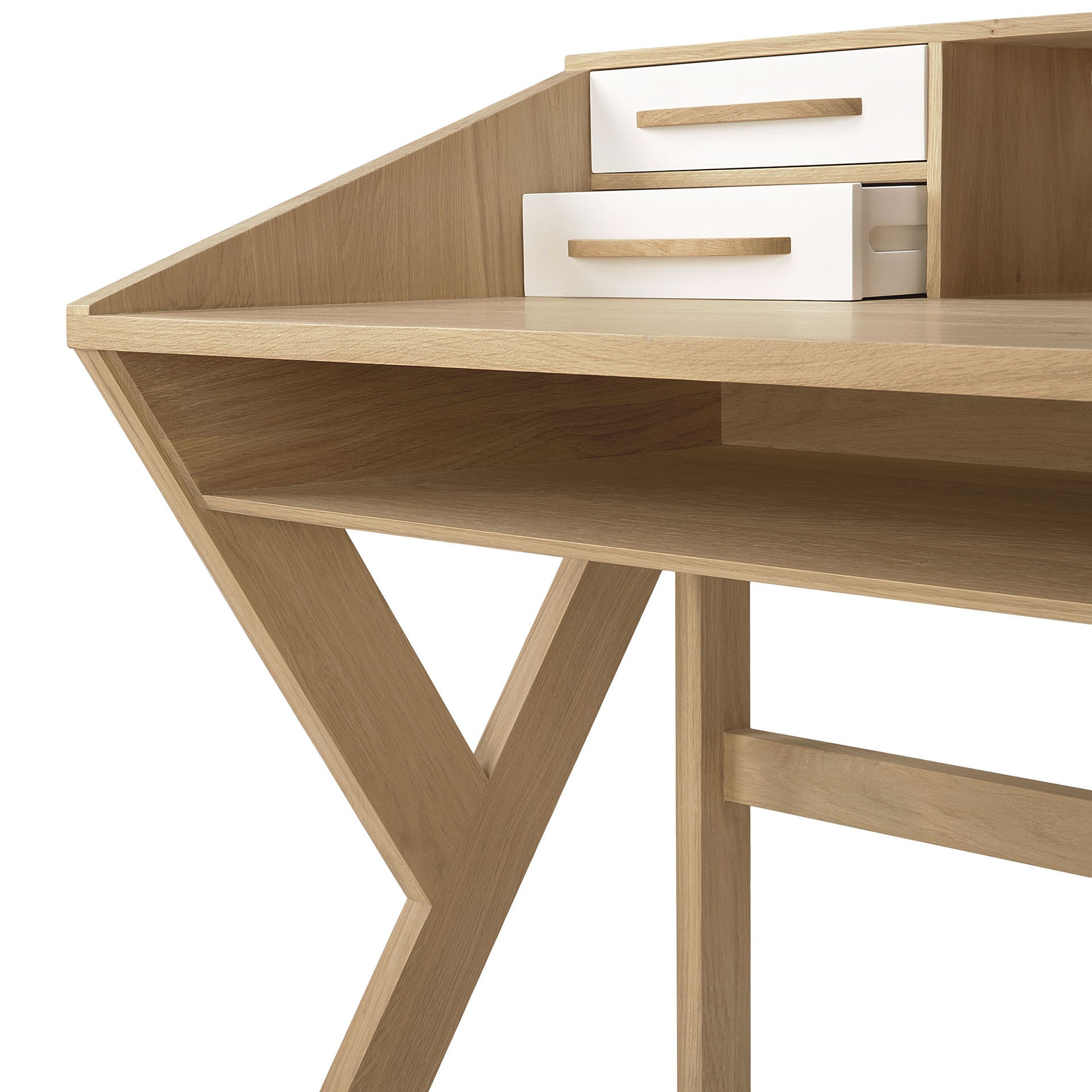 Ethnicraft Origami Oak Desk