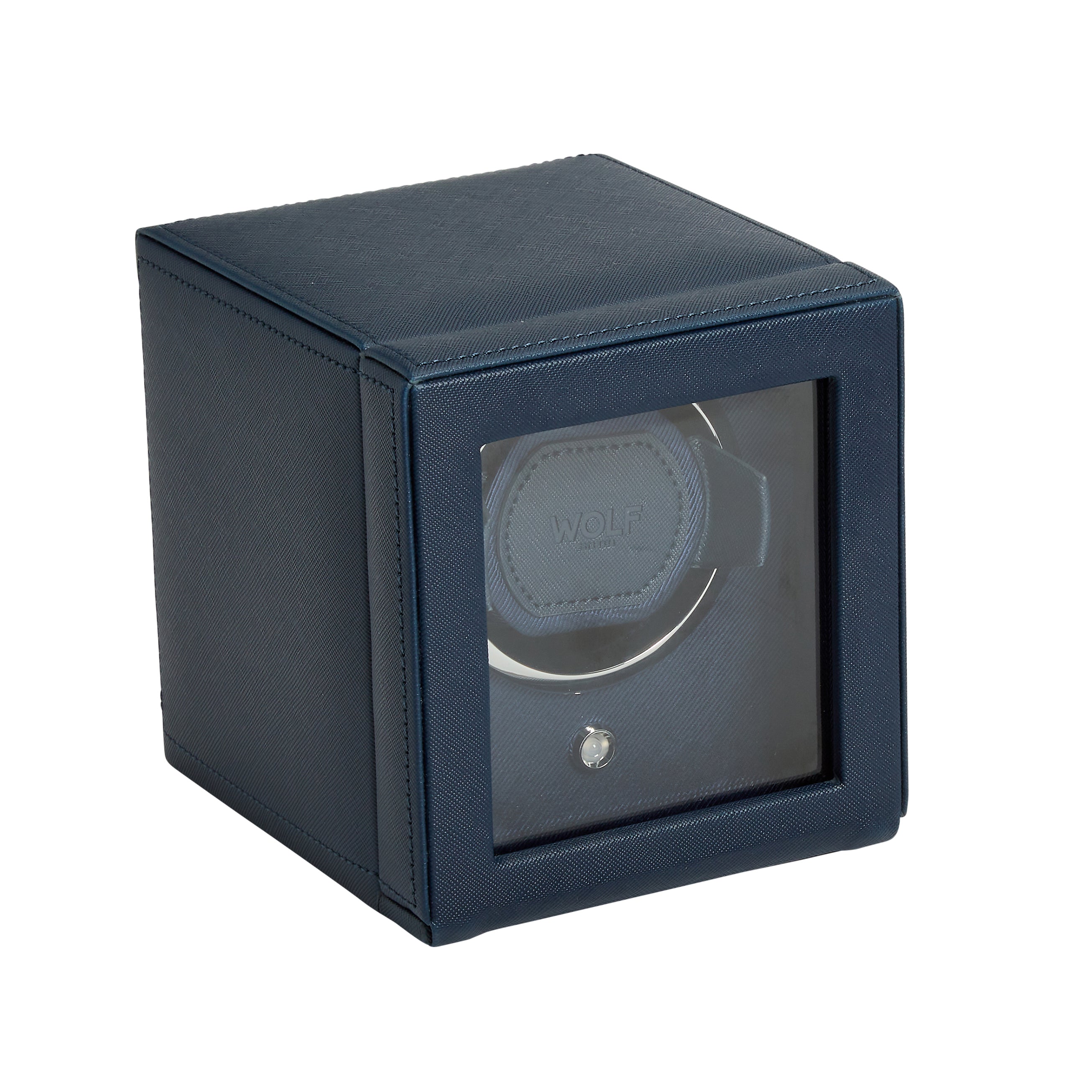 WOLF Cub Single Watch Winder with Cover