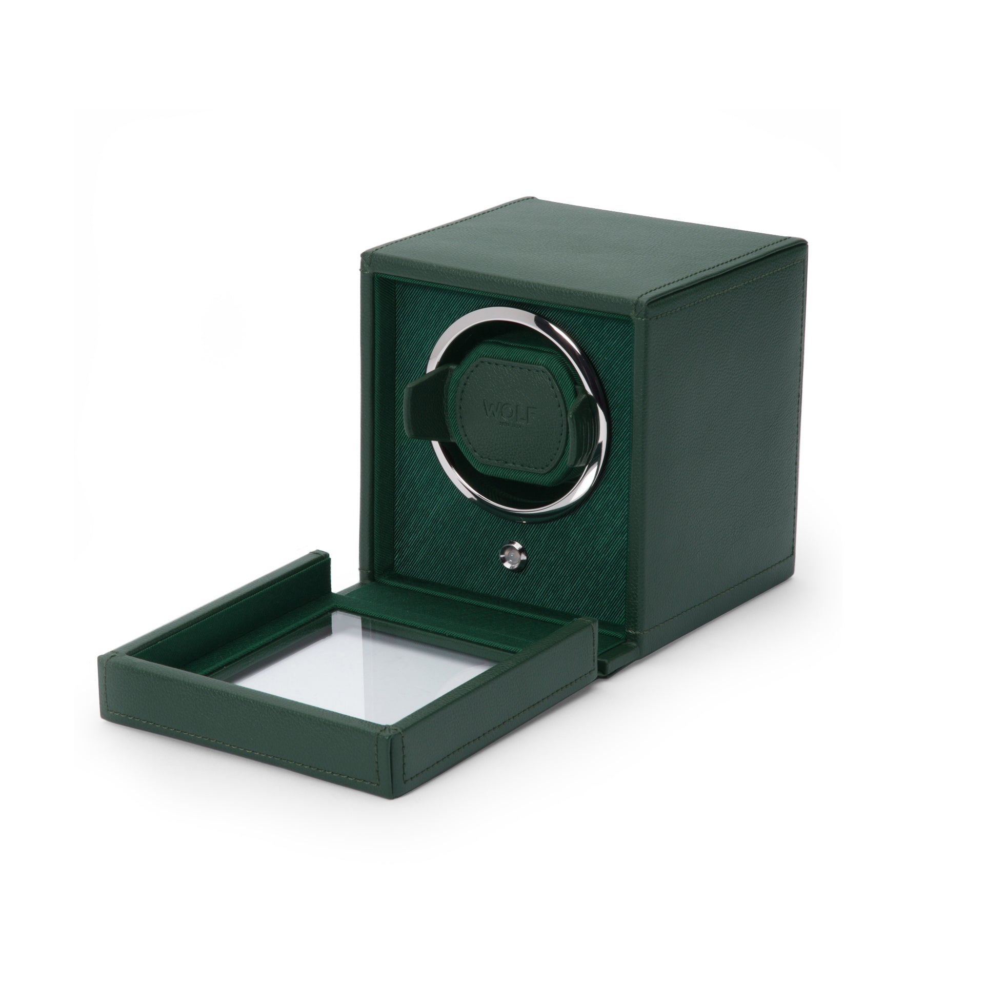 WOLF Cub Single Watch Winder with Cover