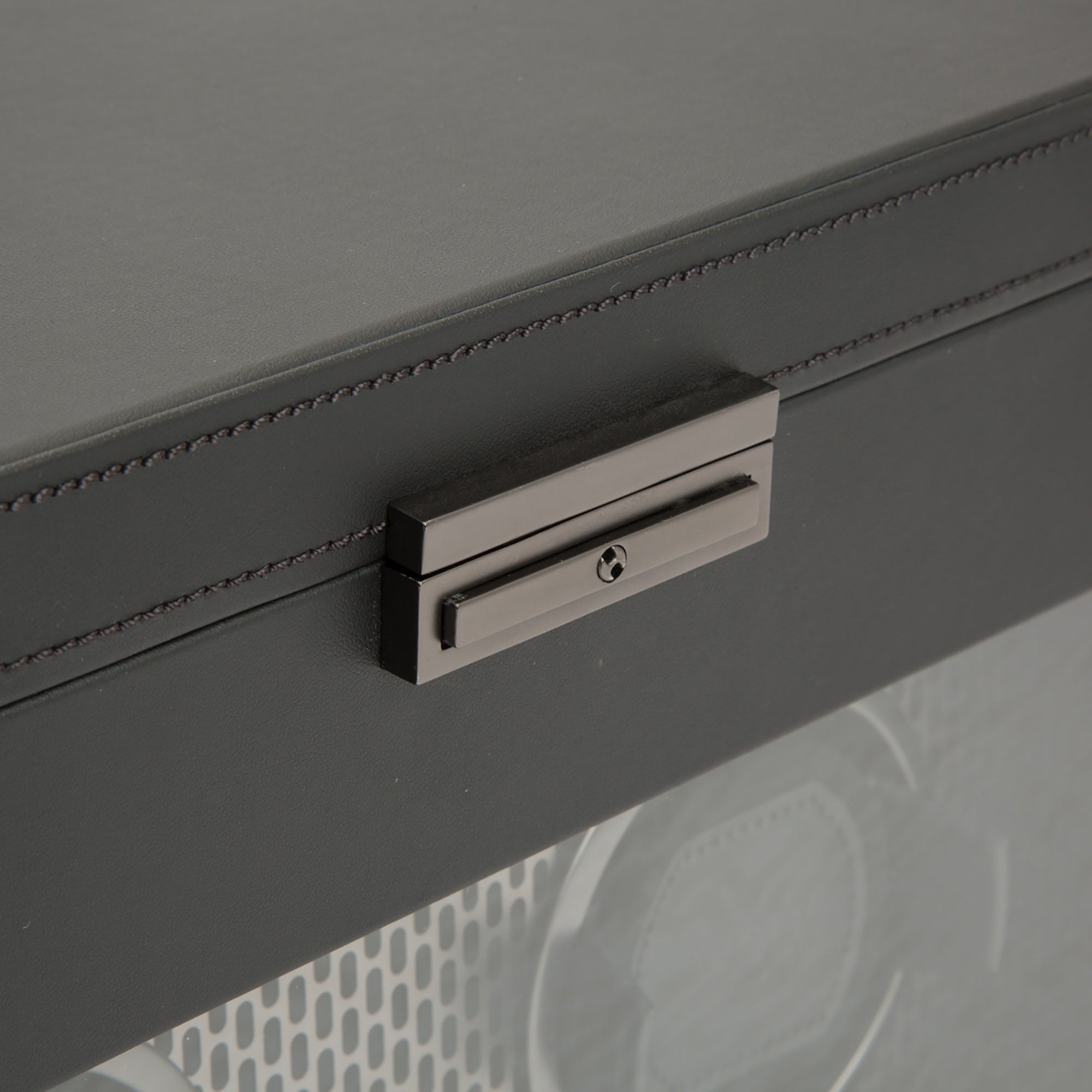 WOLF Axis Double Watch Winder with Storage