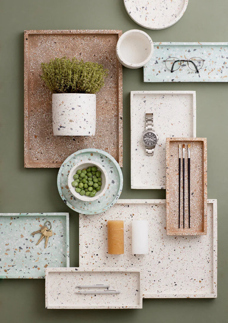 Bahne Terrazzo Dish Mint