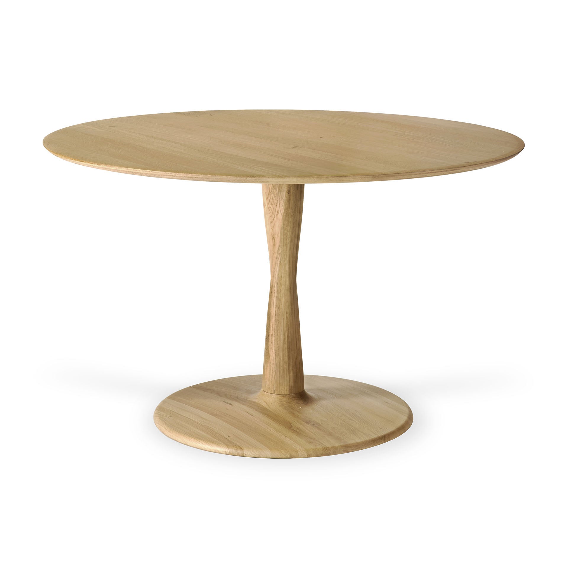 Ethnicraft Torsion Oak Round Dining Table