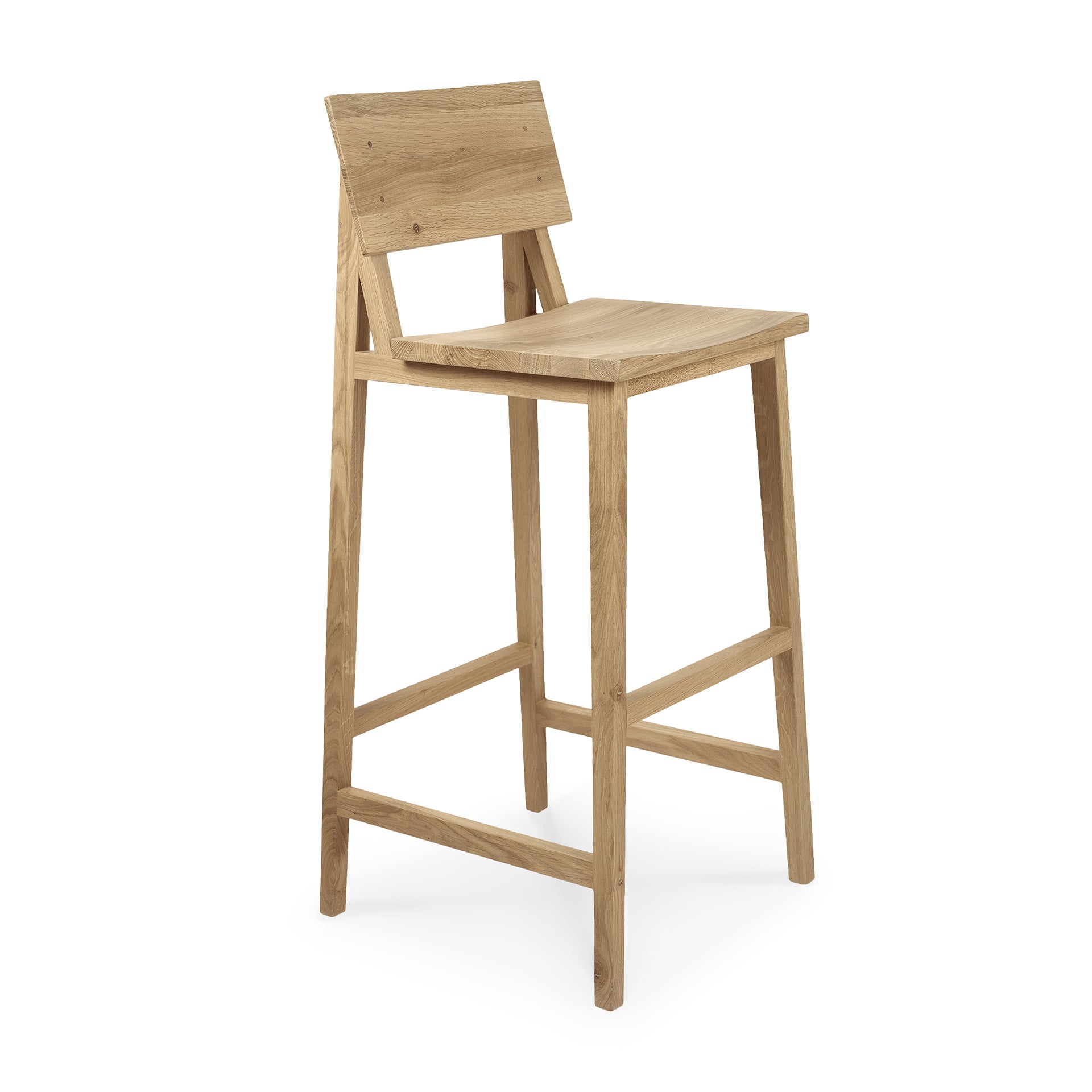 Ethnicraft N4 Bar Stool