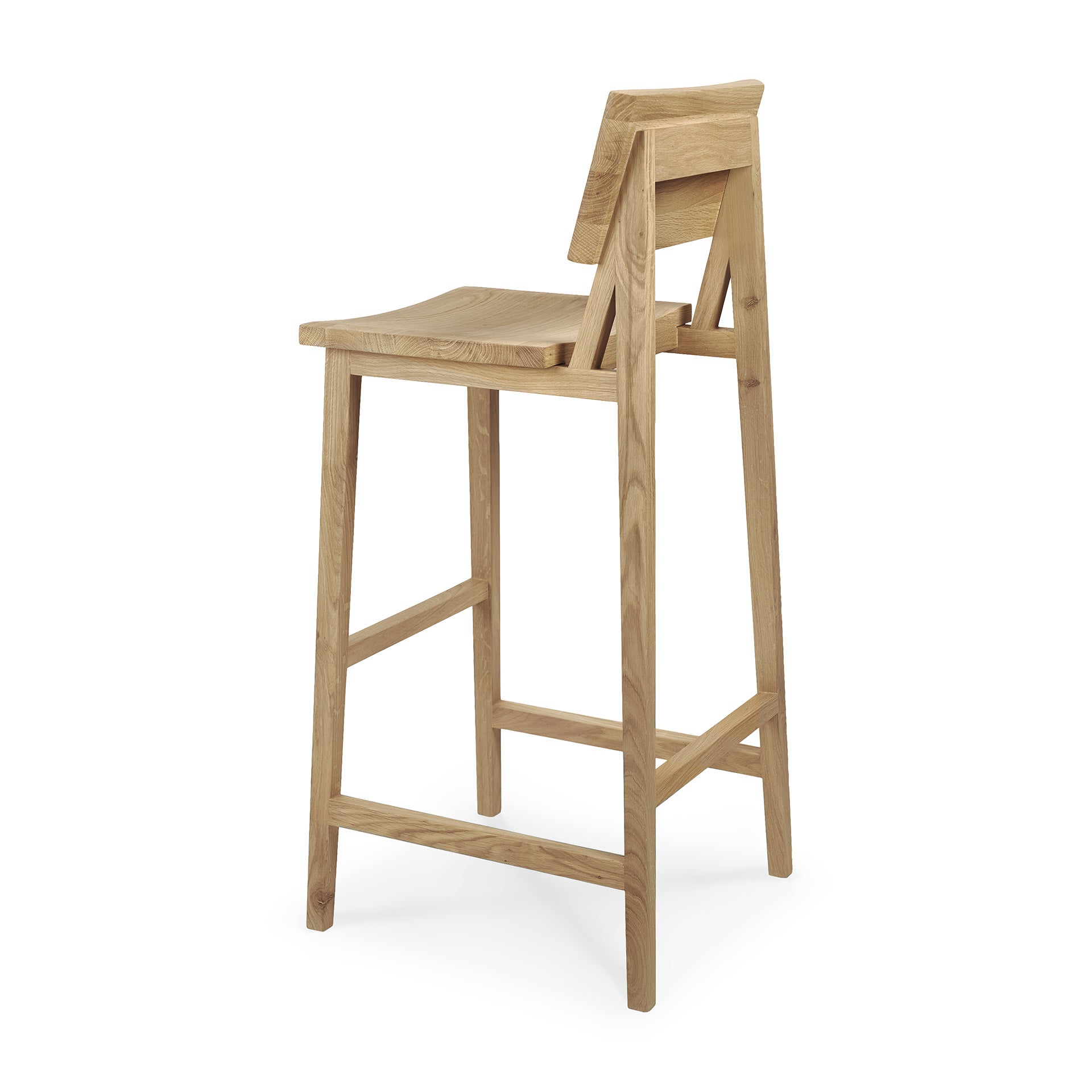 Ethnicraft N4 Bar Stool