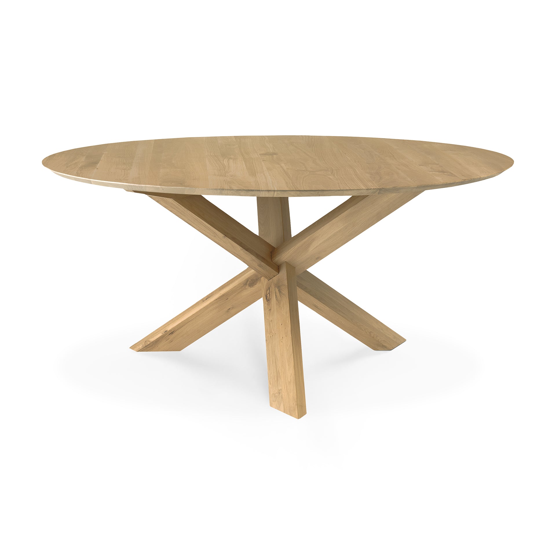 Ethnicraft Circle Oak Dining Table