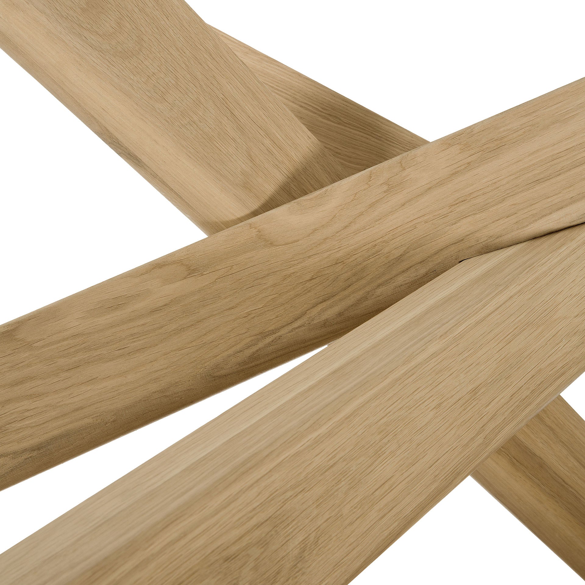 Ethnicraft Mikado Oak Oval Dining Table