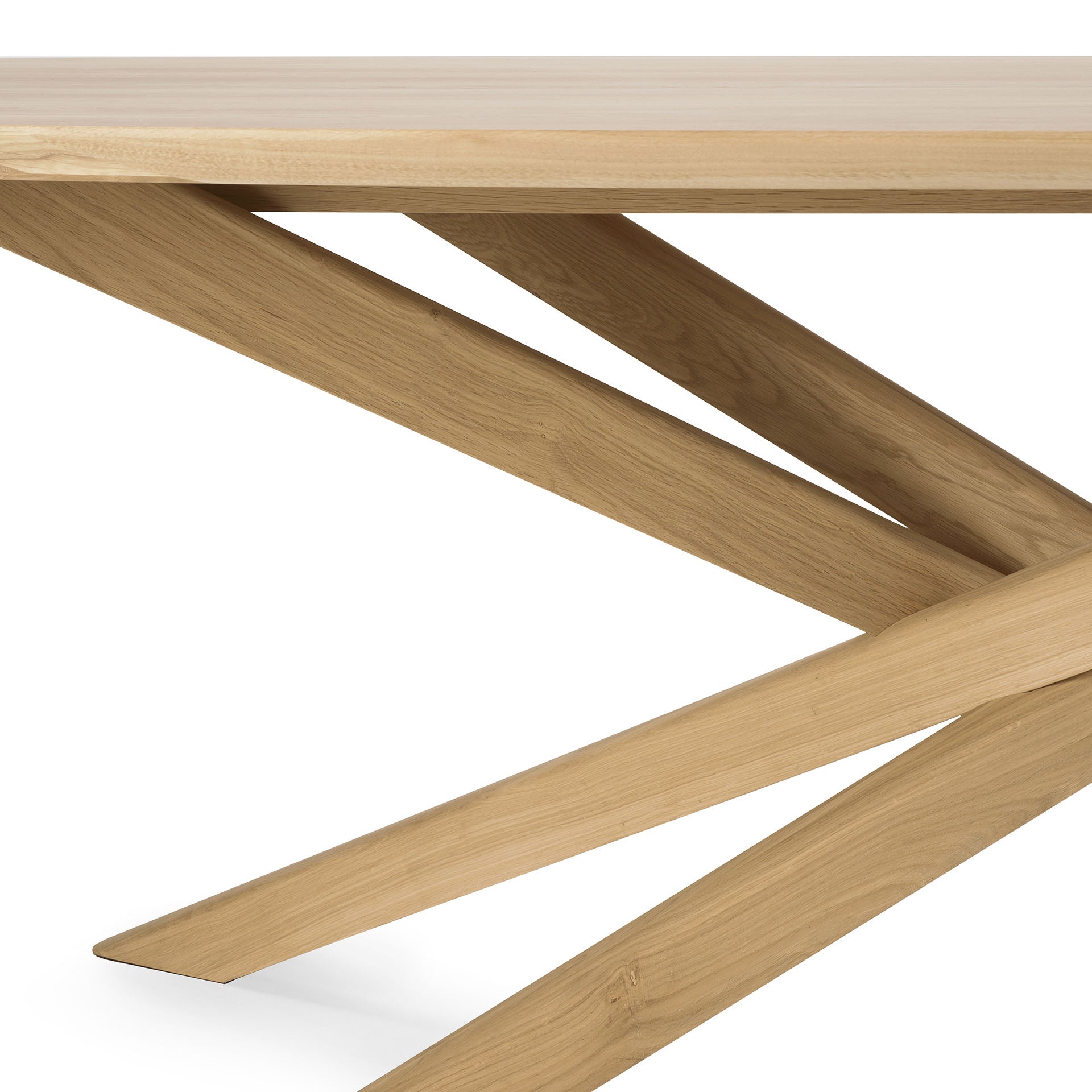 Ethnicraft Mikado Oak Oval Dining Table