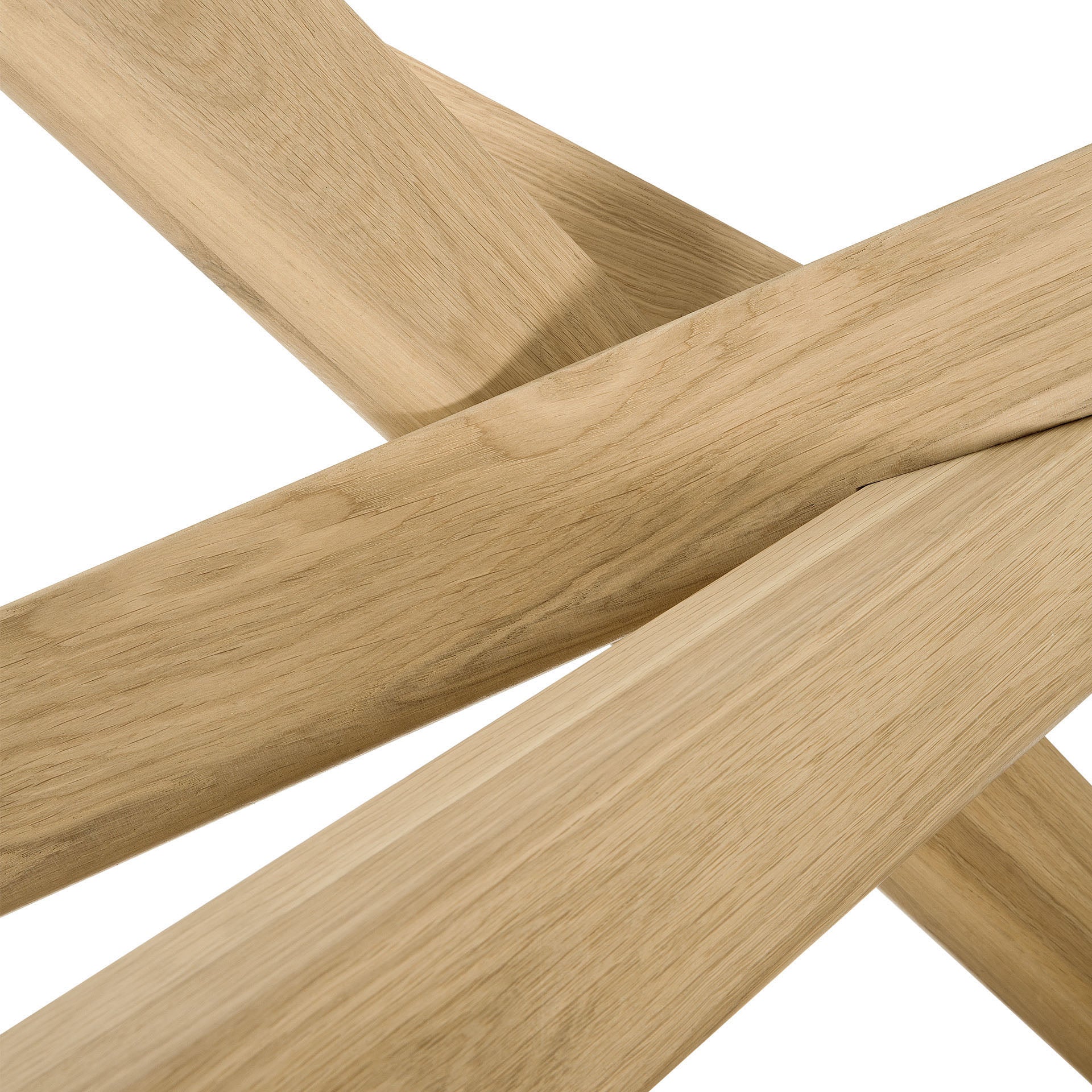 Ethnicraft Mikado Oak Round Dining Table