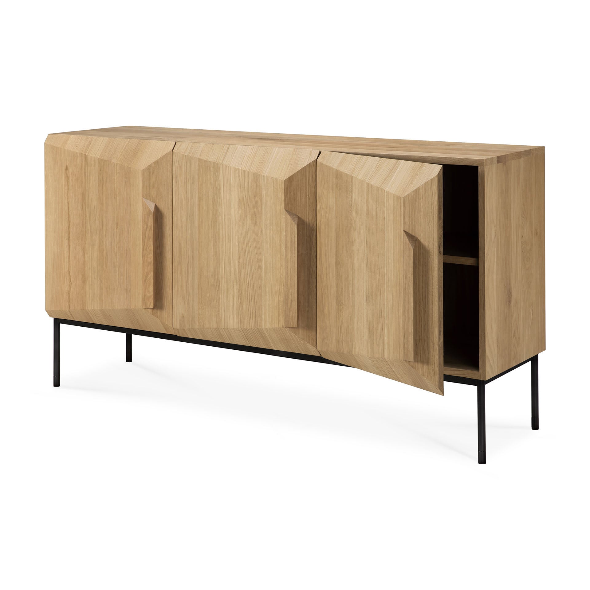 Ethnicraft Stairs Oak Sideboard