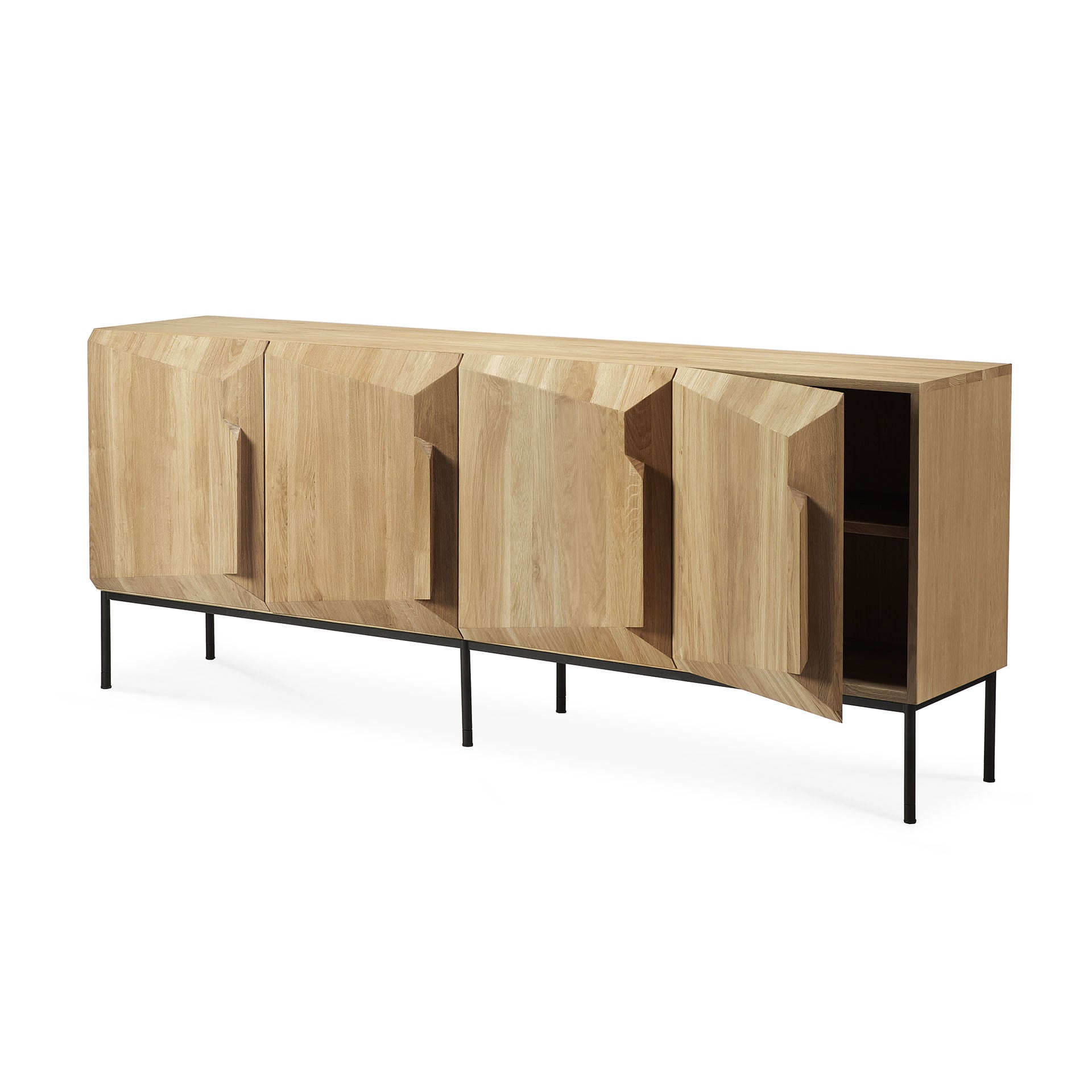 Ethnicraft Stairs Oak Sideboard