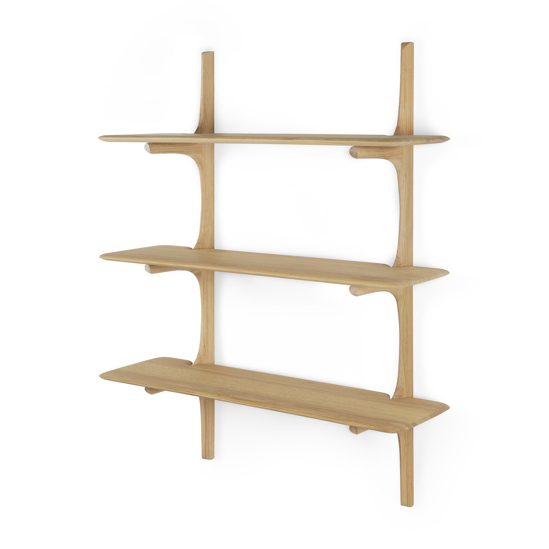 Ethnicraft PI Wall Shelf 3 Shelves