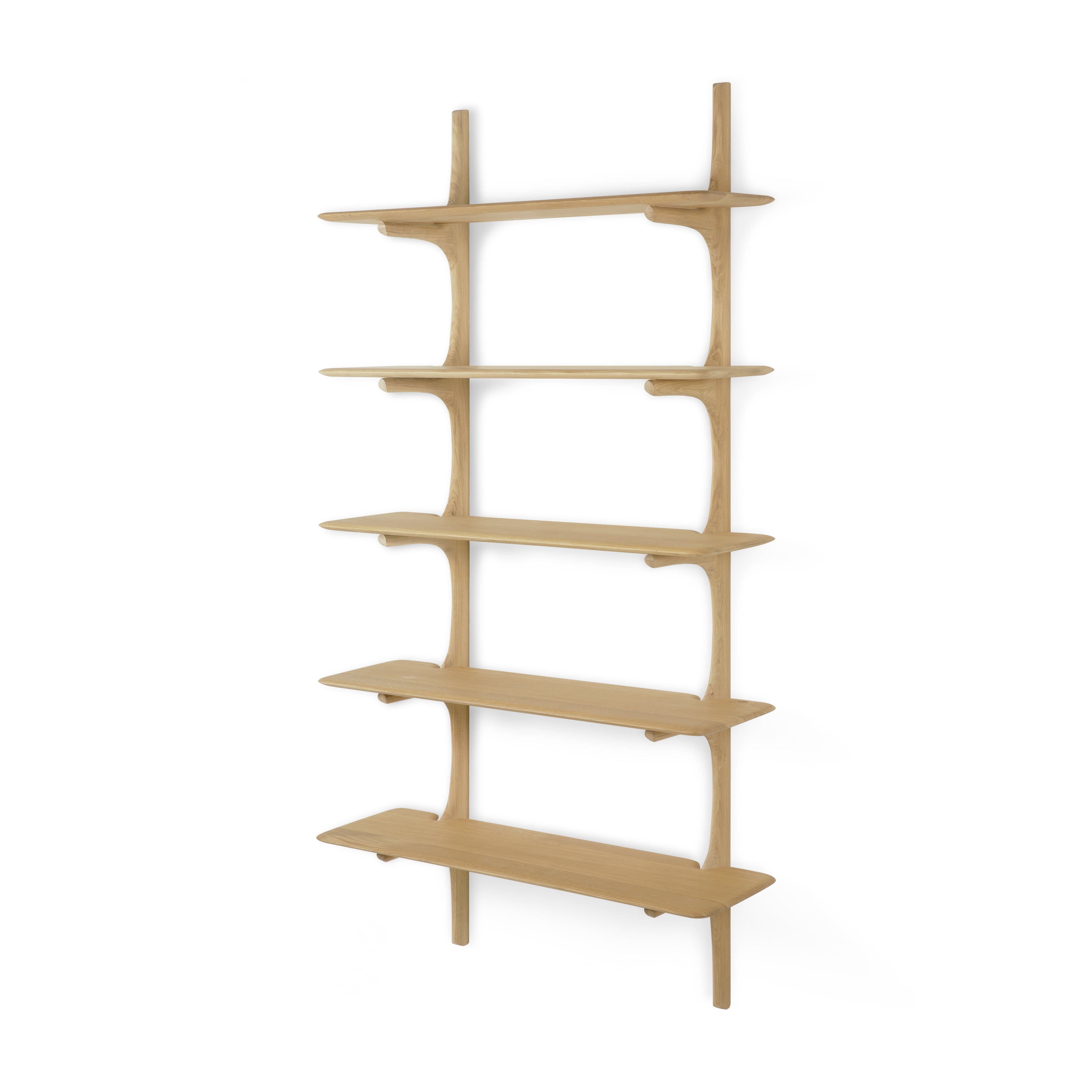 Ethnicraft PI Wall Shelf 5 Shelves