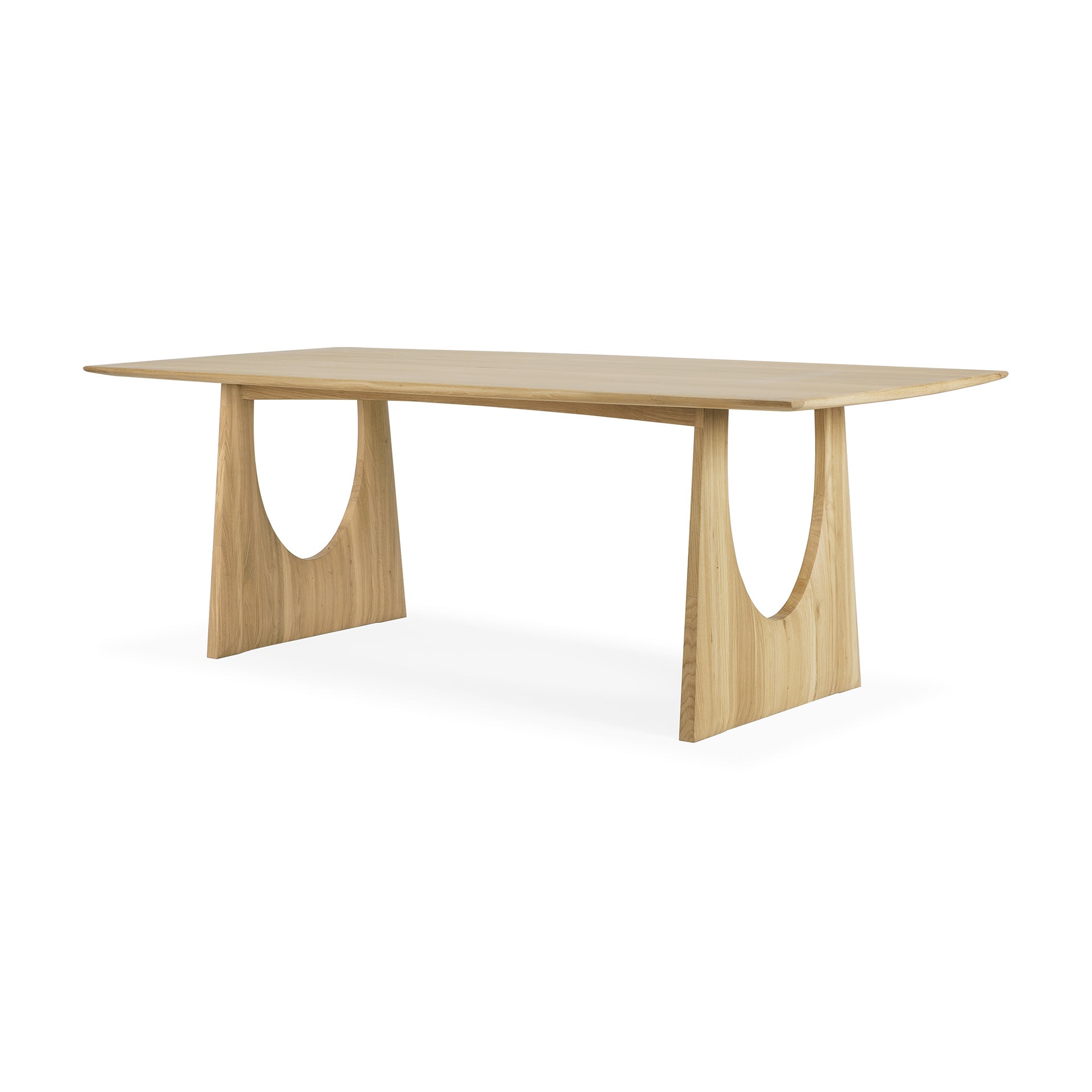 Ethnicraft Geometric Oak Dining Table