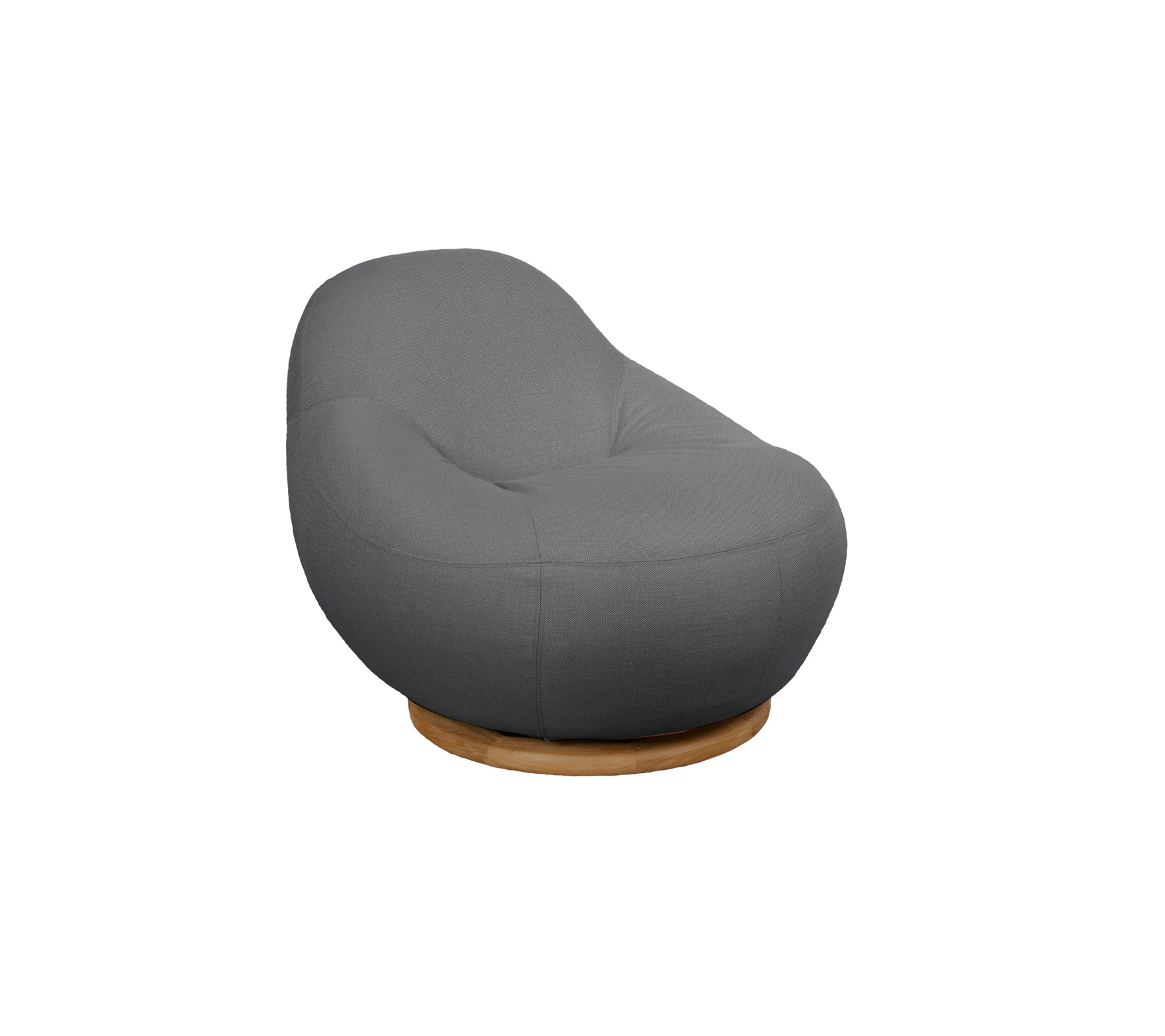 Cane-line Gem Lounge Chair w/teak Swivel