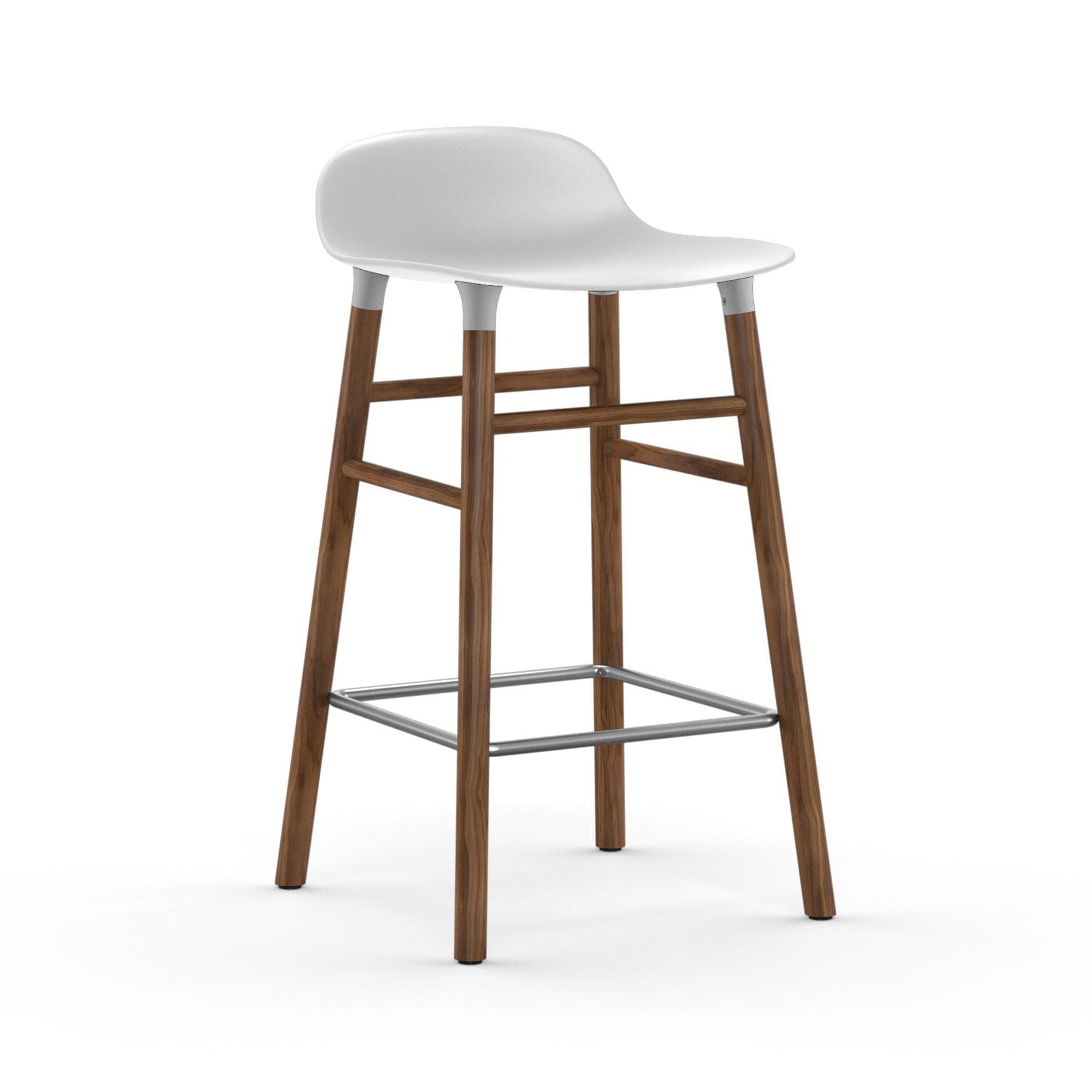 Normann Copenhagen Form Walnut Barstool