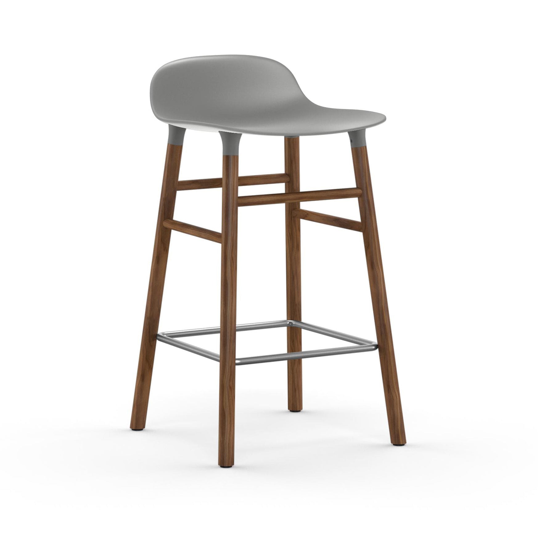 Normann Copenhagen Form Walnut Barstool
