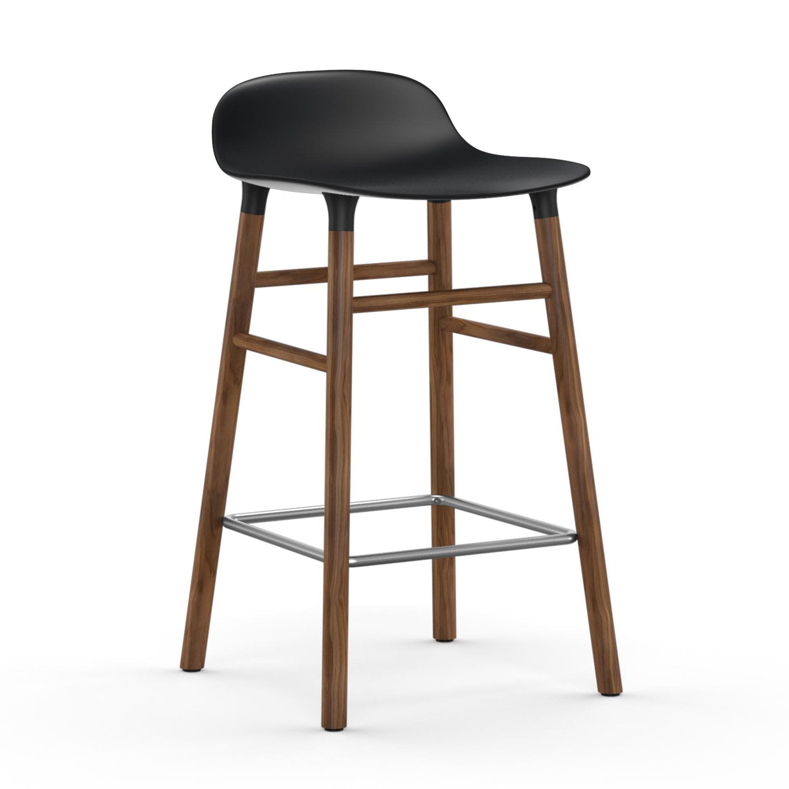 Normann Copenhagen Form Walnut Barstool
