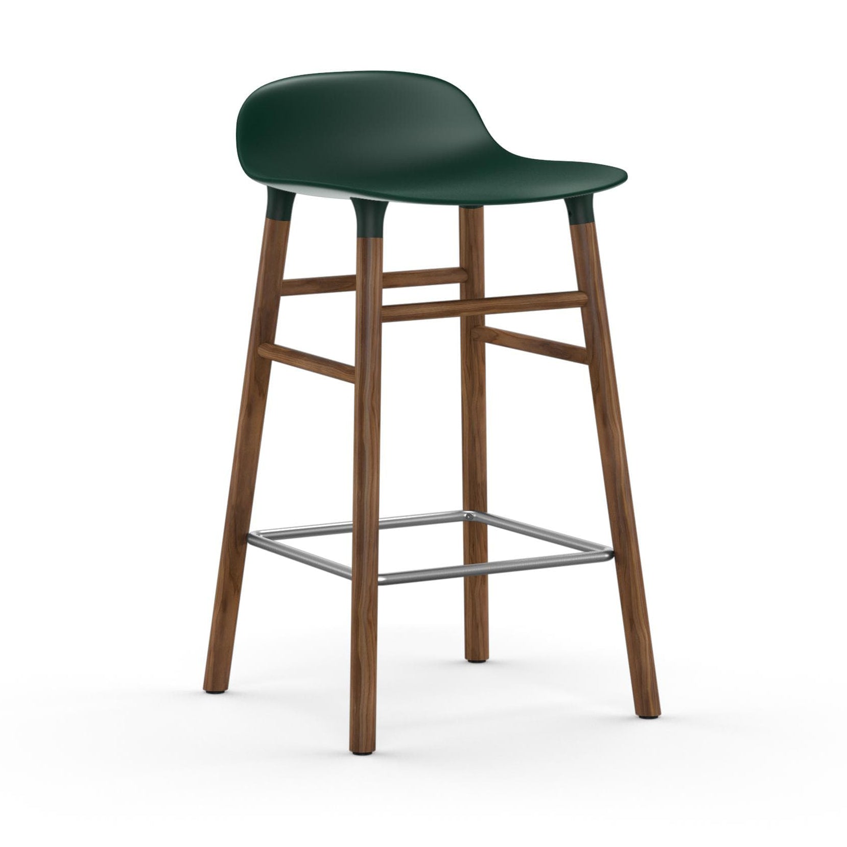 Normann Copenhagen Form Walnut Barstool