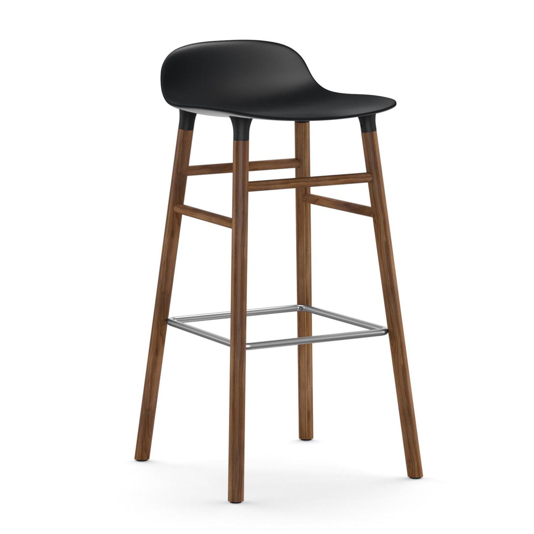 Normann Copenhagen Form Walnut Barstool
