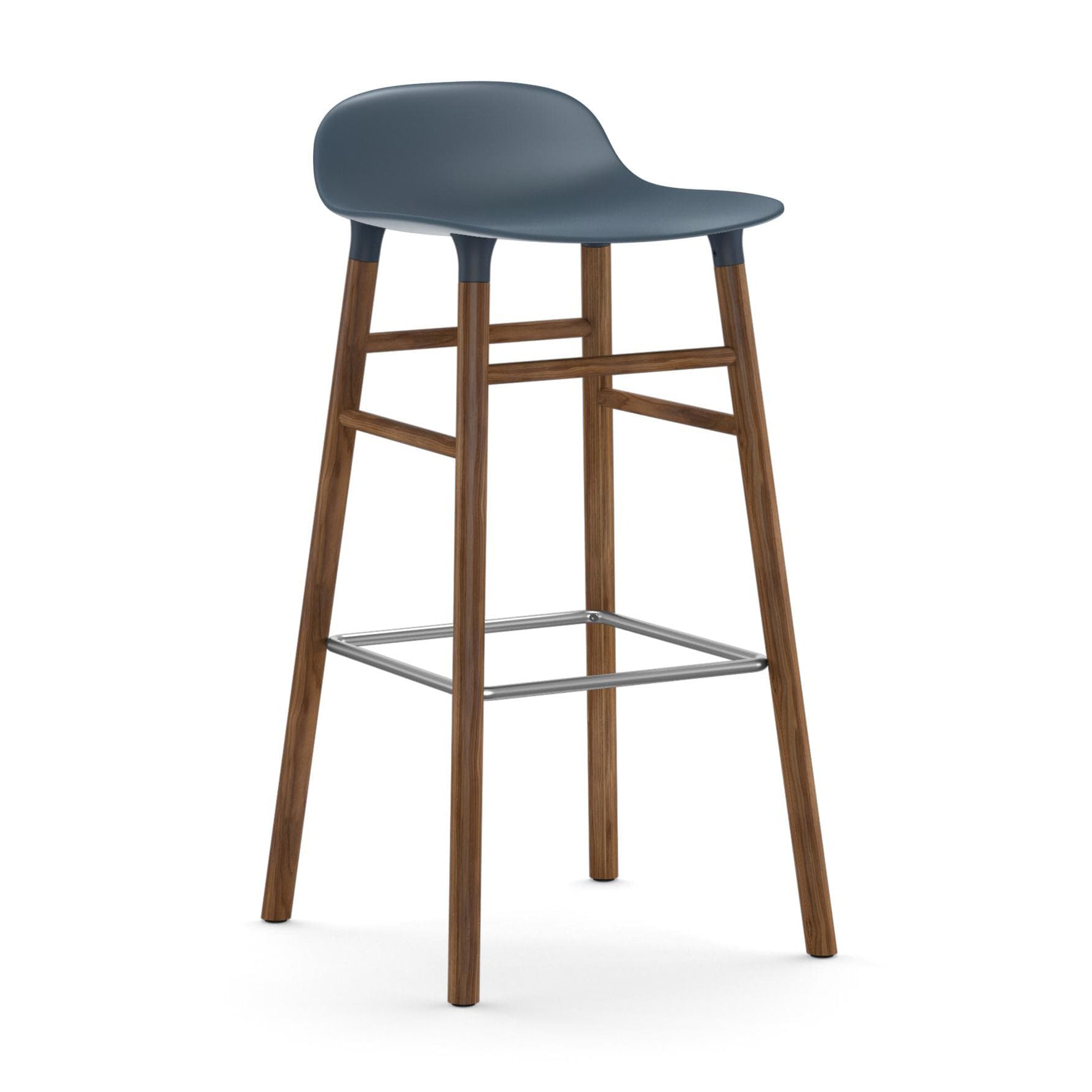 Normann Copenhagen Form Walnut Barstool